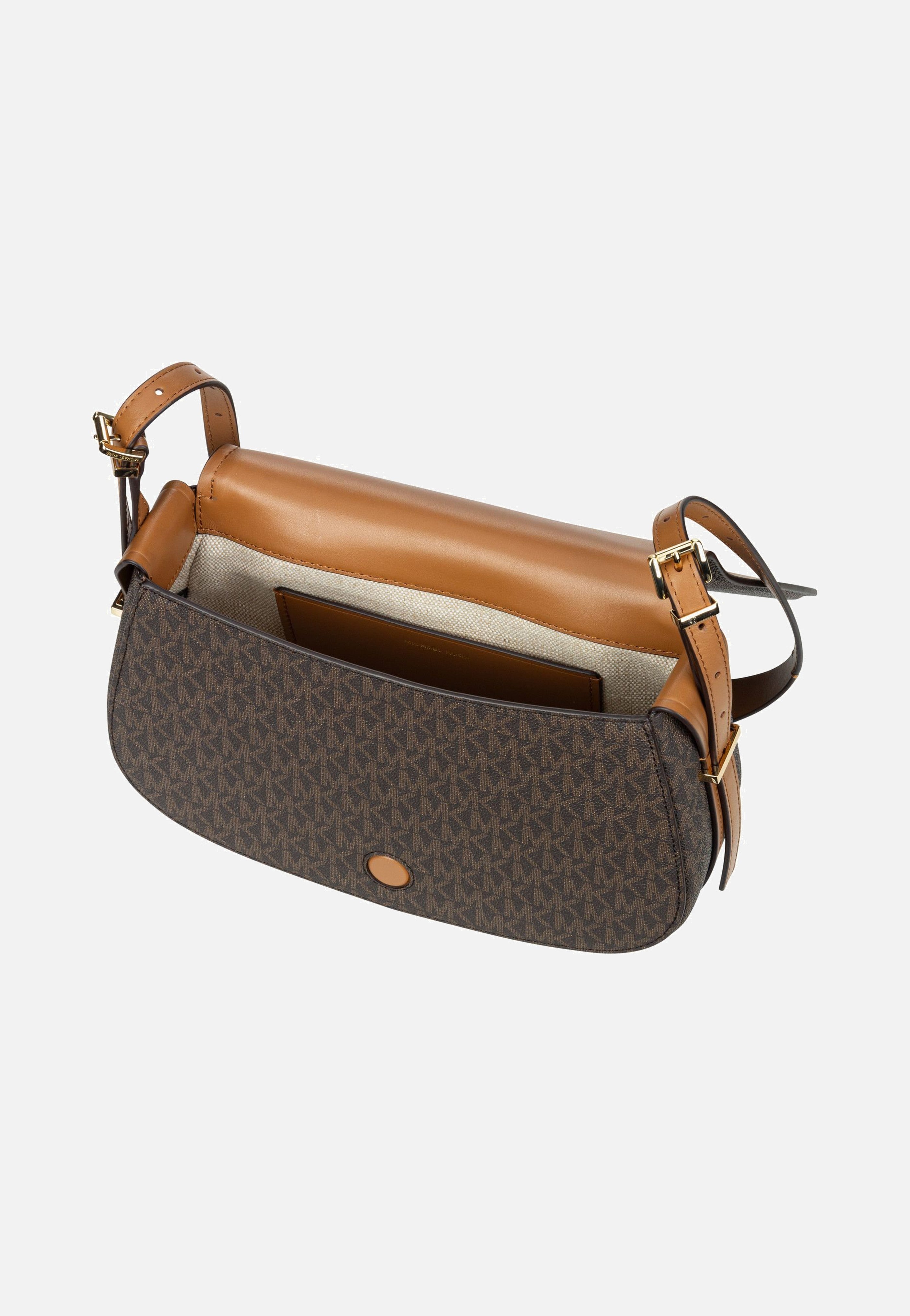 Michael Kors - Lydia MD Flap MK SIG Brown/Acorn - Shoulder Bag | Women-Image