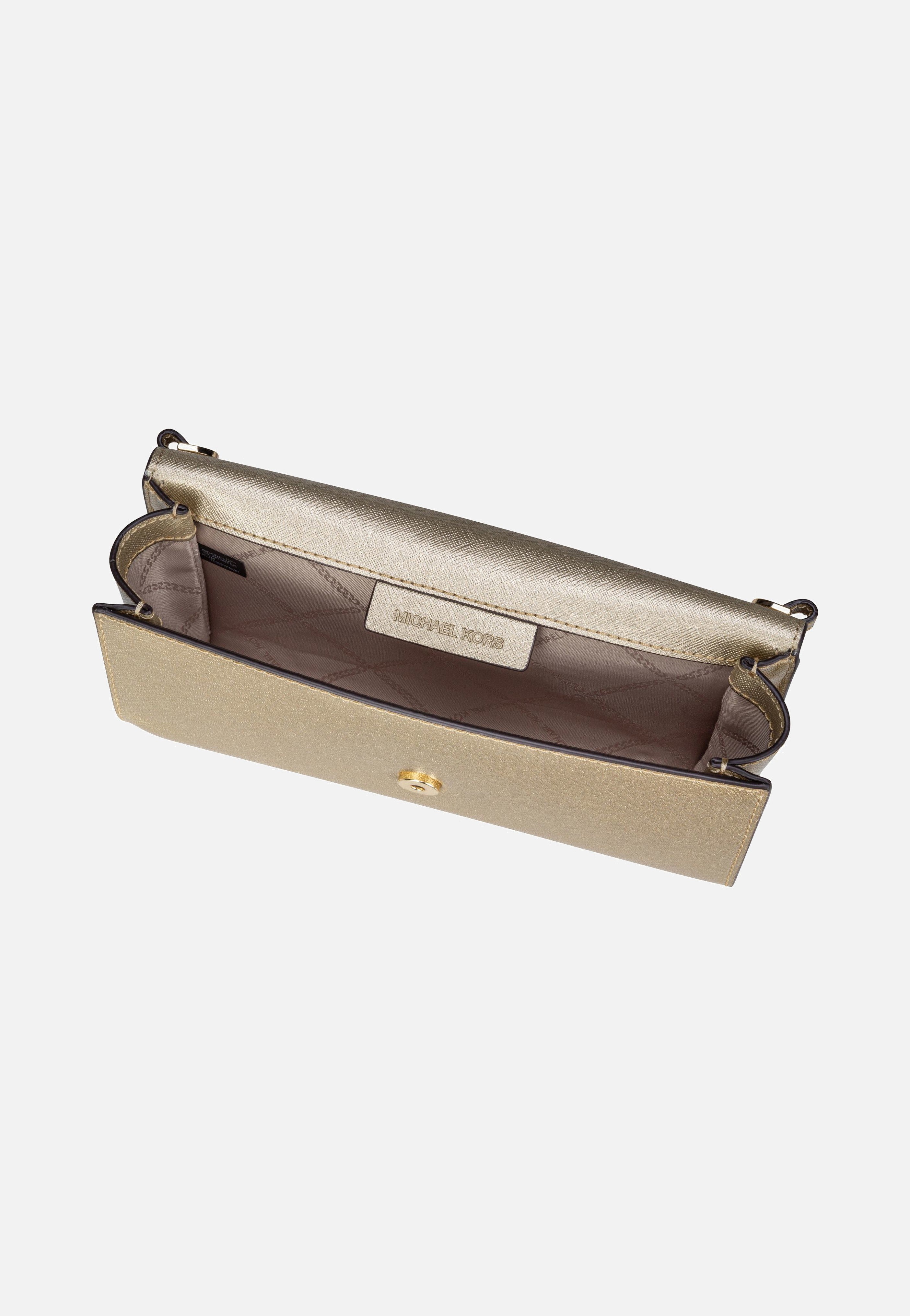 Michael Kors - Mona Large EW Clutch Pale Gold - Clutch | Women-Image