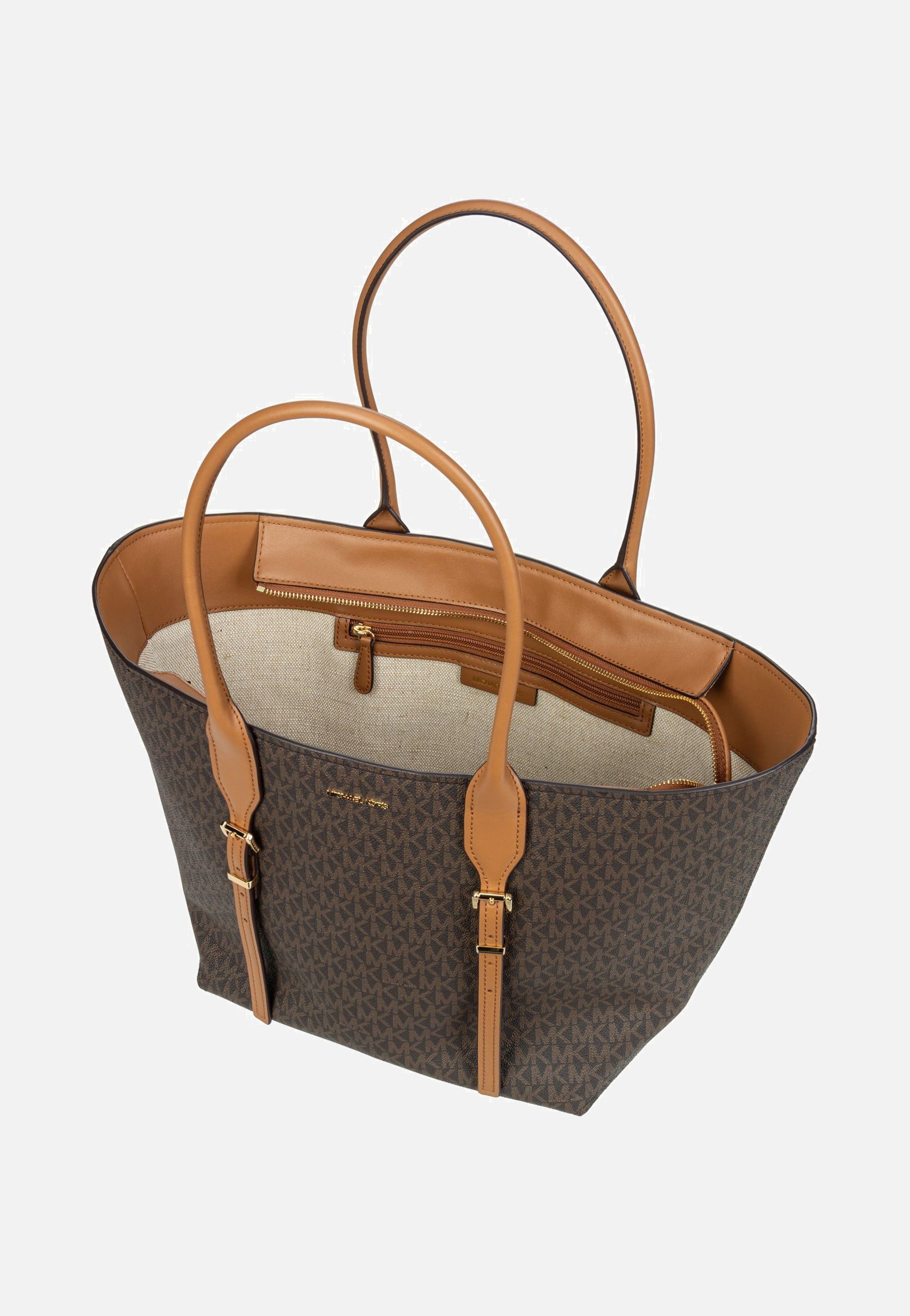 Michael Kors - Moore LG Buckle MK SIG Brown/Acorn - Shopper | Women-Image