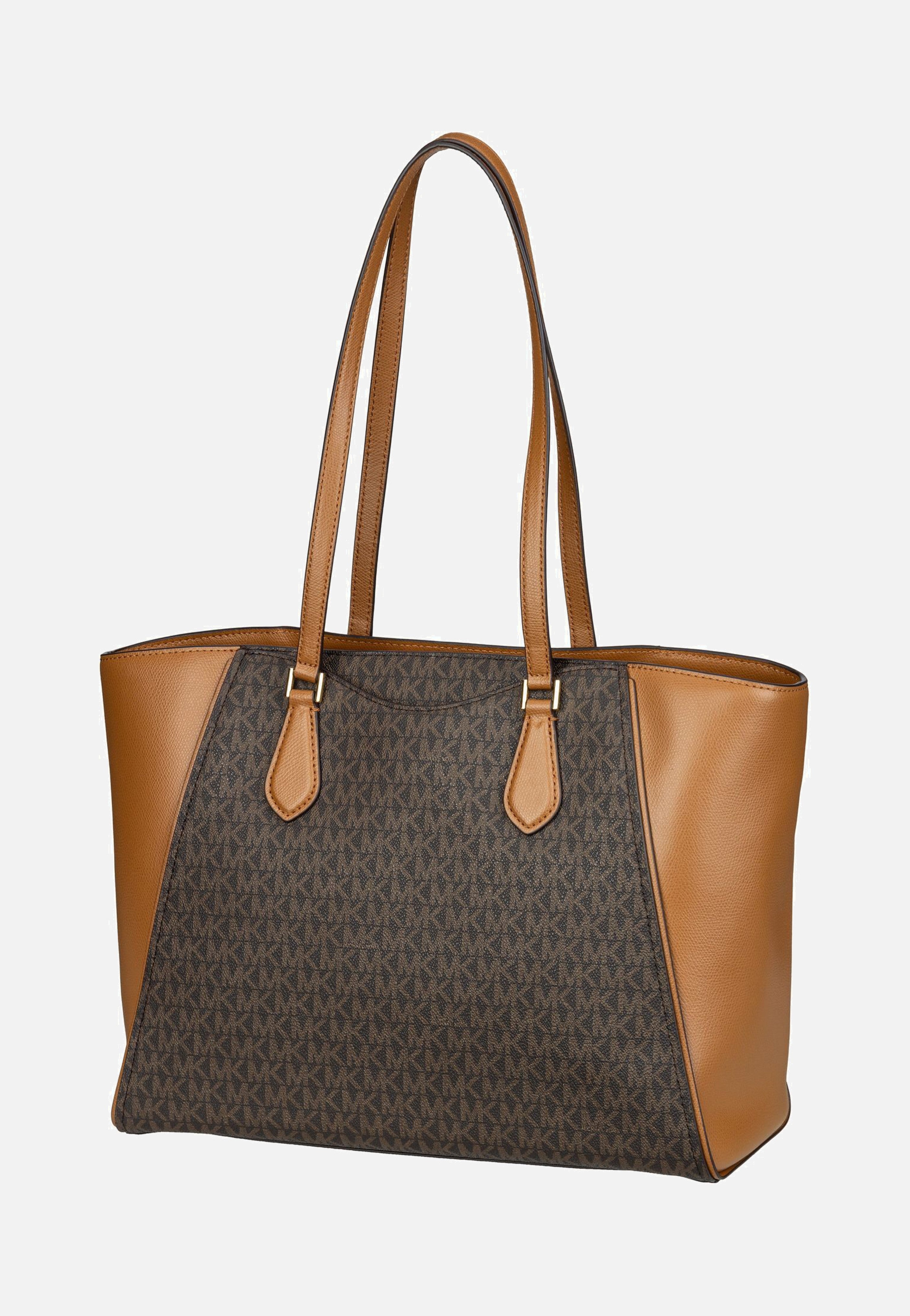 Michael Kors - Taryn Large MF TZ MK SIG Brown/Acorn - Shopper | Women-Image