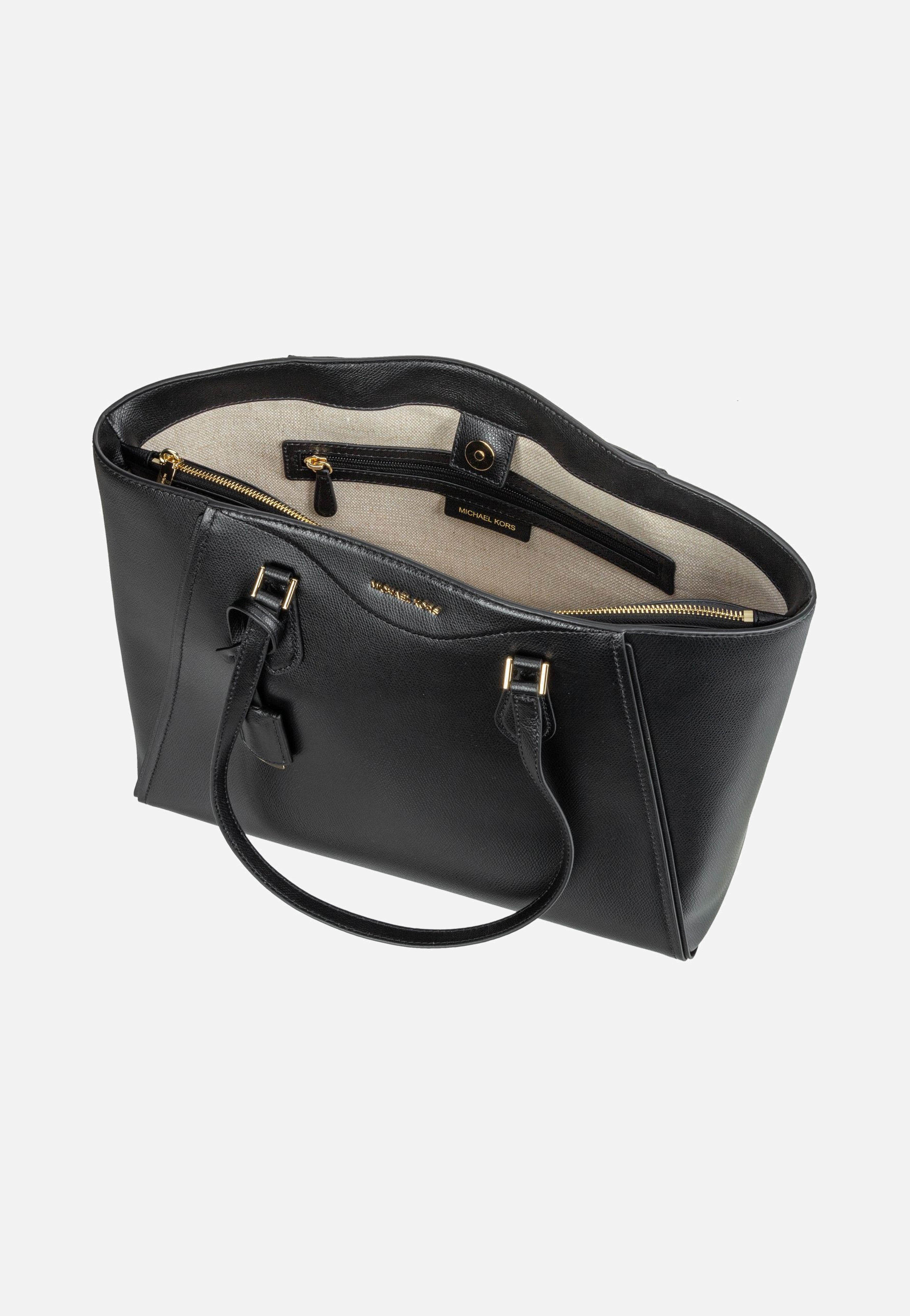 Michael Kors - Taryn Large MF TZ Solid Sahara Black - Shopper | Women-Image