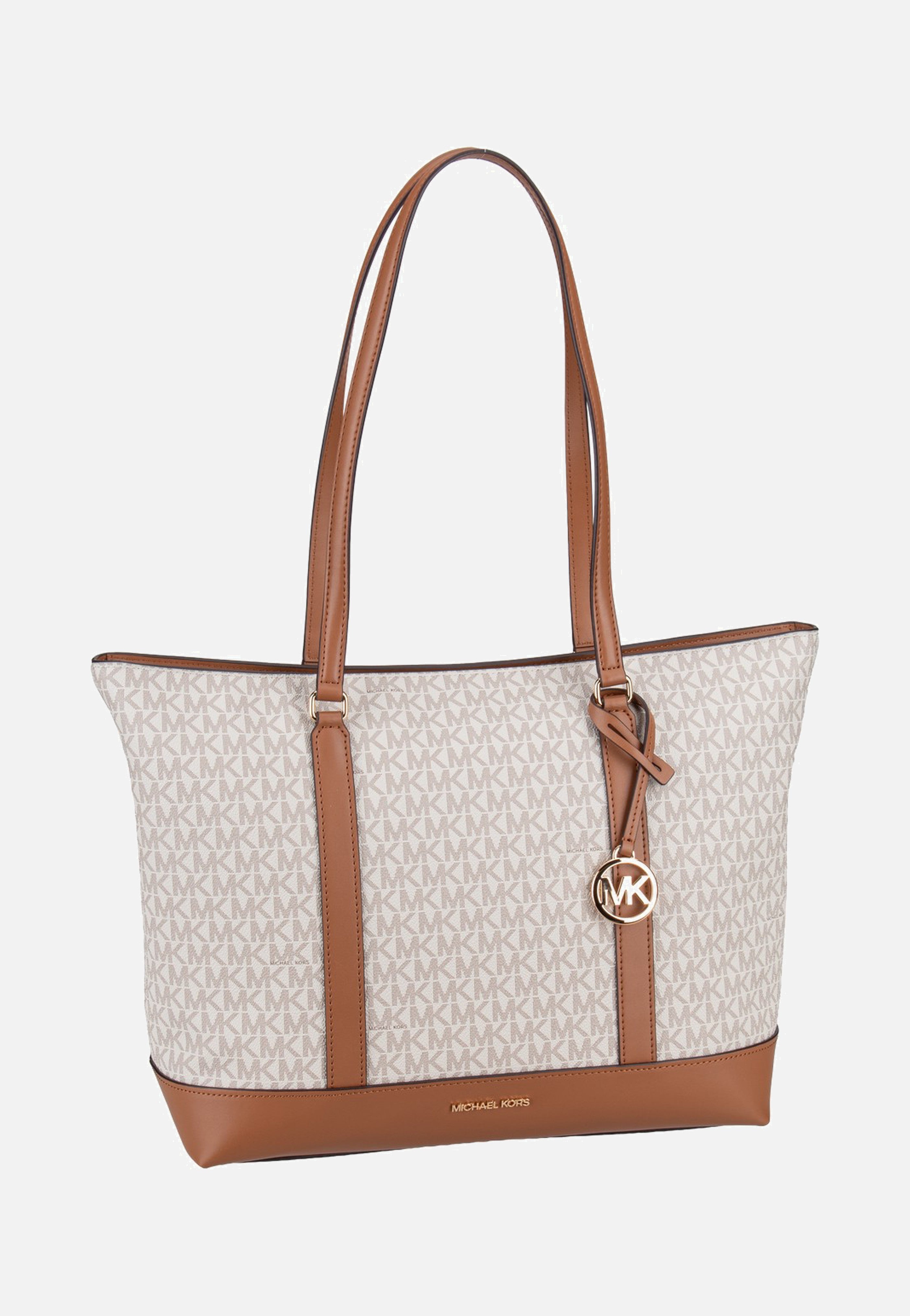 Michael Kors - Andie MD NS Tote Vanilla/Acorn - Shopper | Women-Image