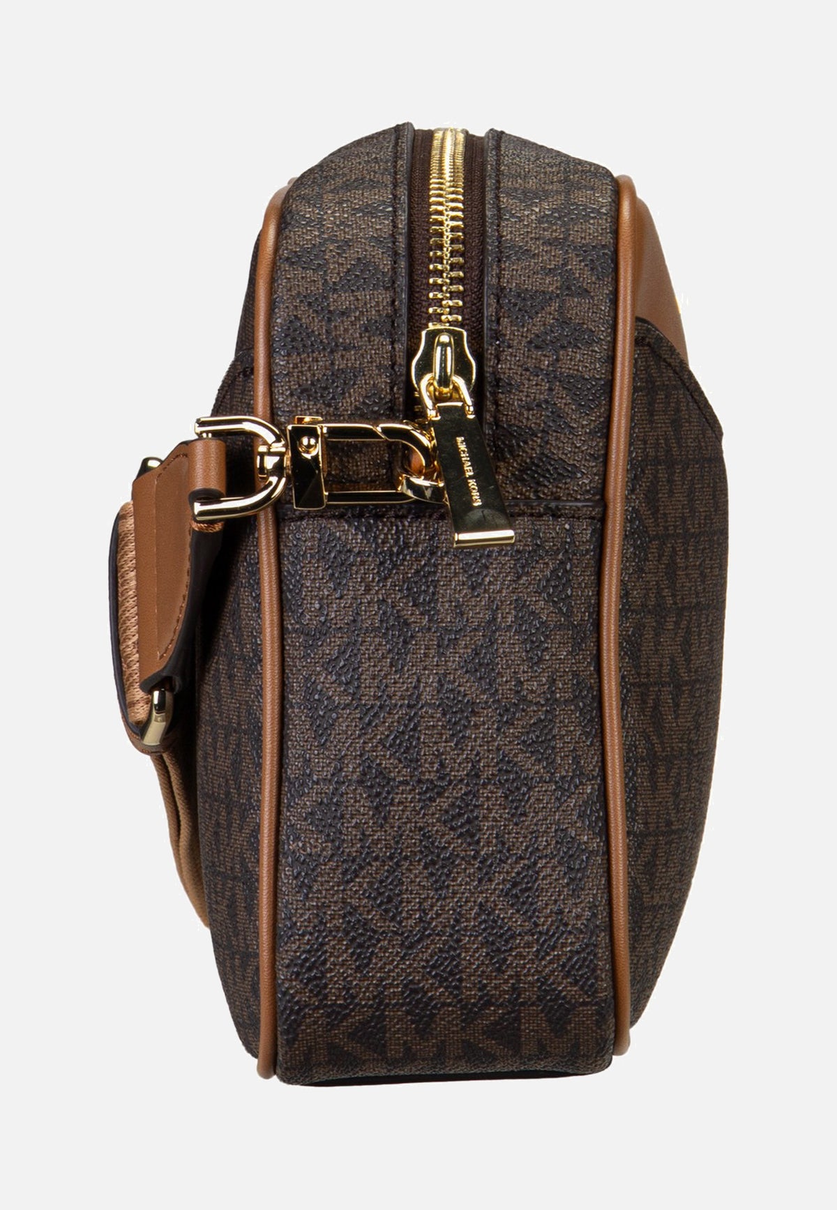 Michael Kors Bev LG Ew Pckt Xbody Brown/Acorn Crossbody Bag