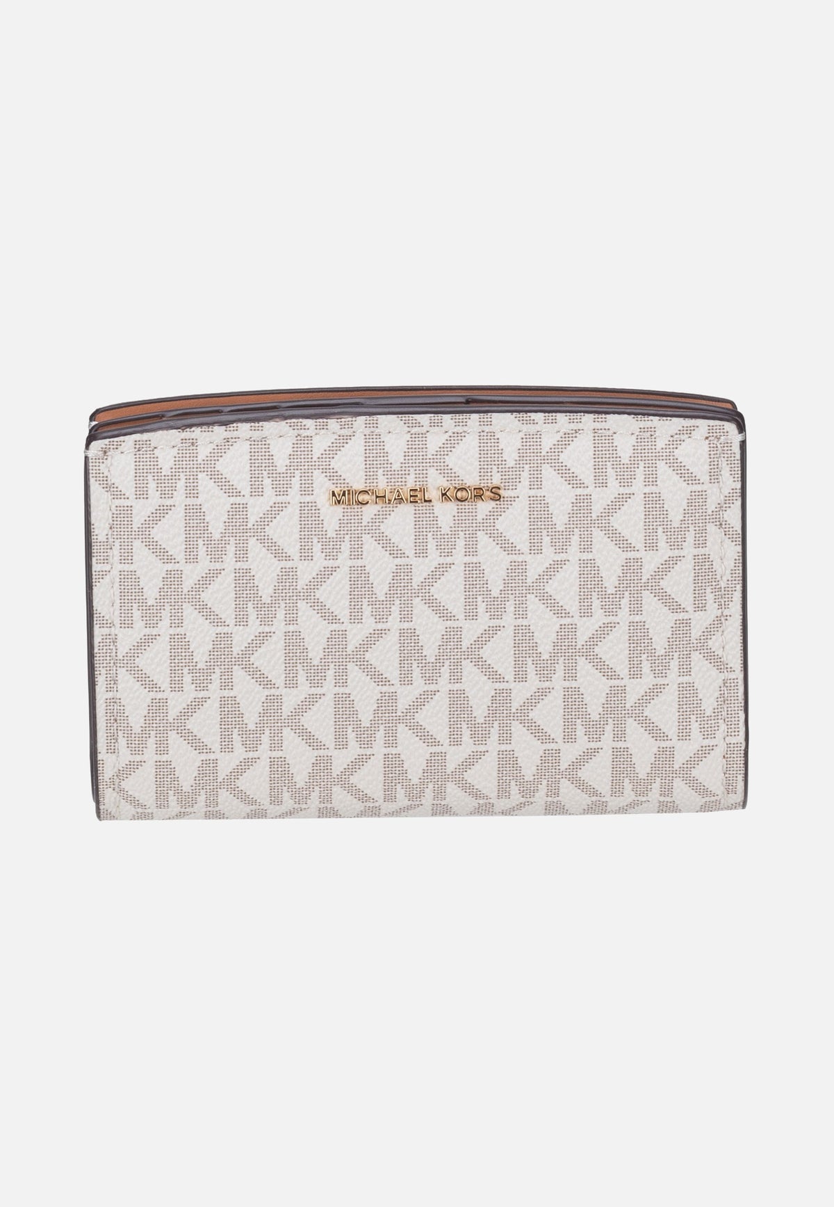 Michael Kors Bryant MD Za Vanilla/Acorn Portemonnaie