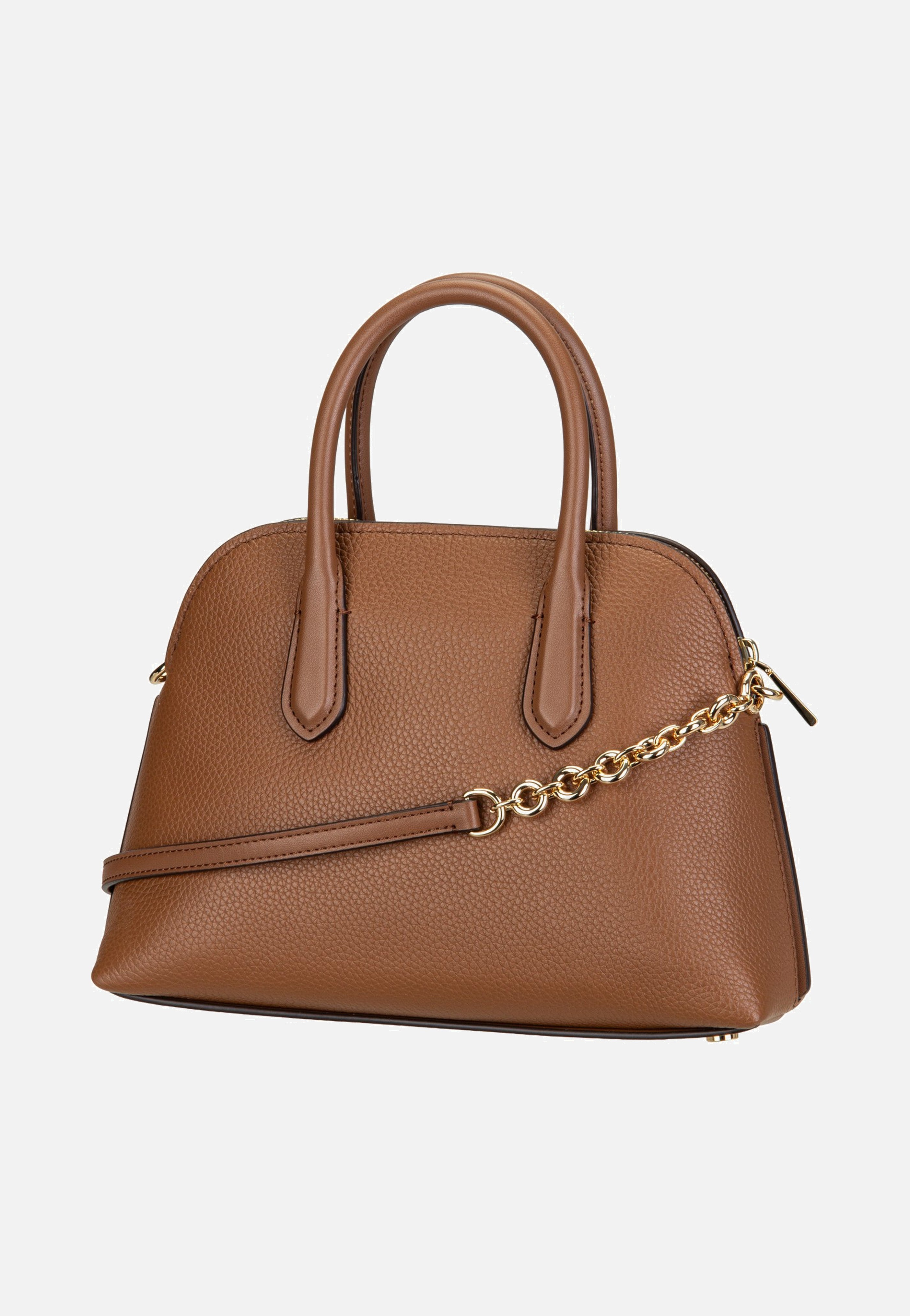 Michael Kors Freddie Medium Dome Chn Stchl Luggage Satchel