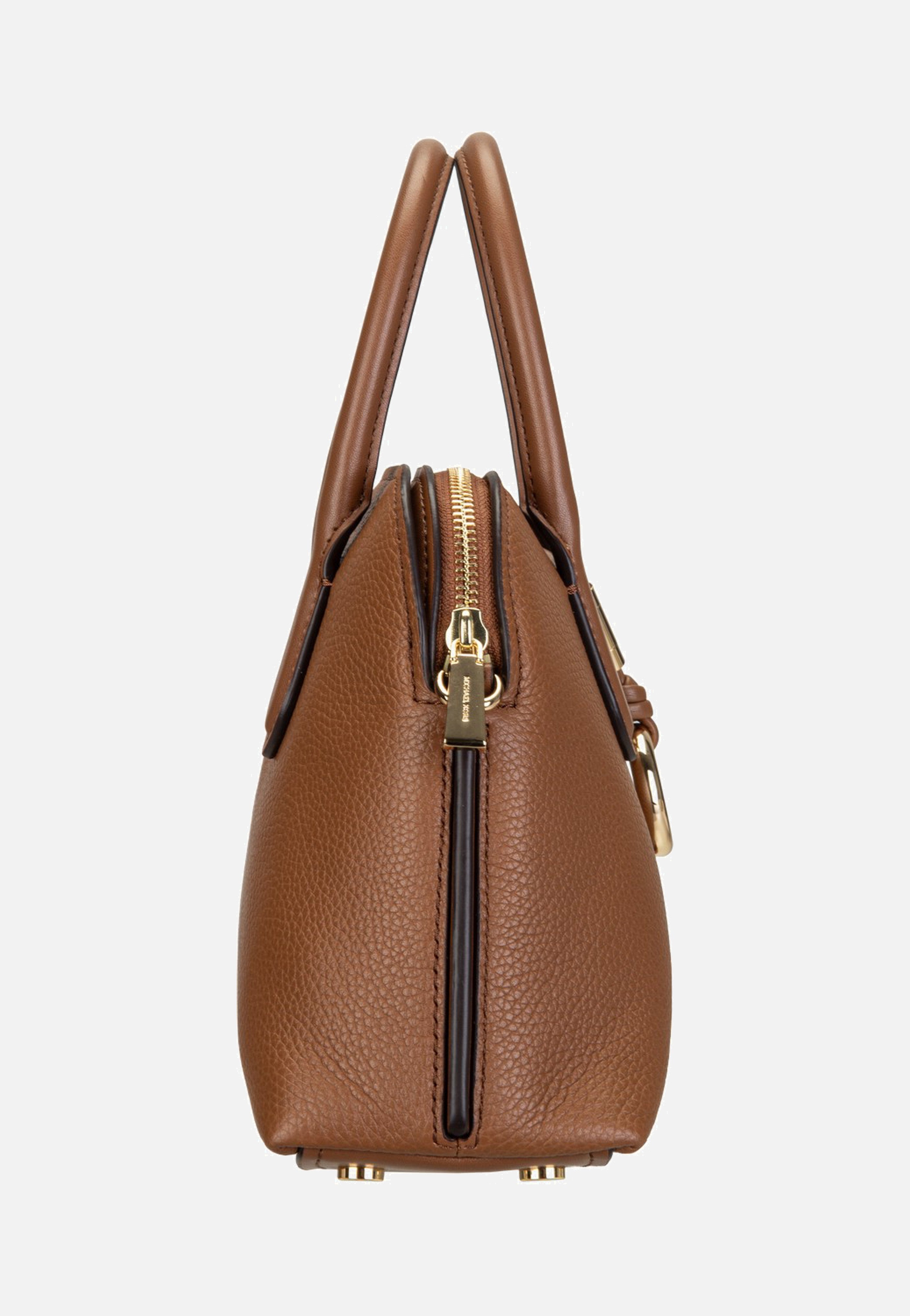 Michael Kors Freddie Medium Dome Chn Stchl Luggage Satchel