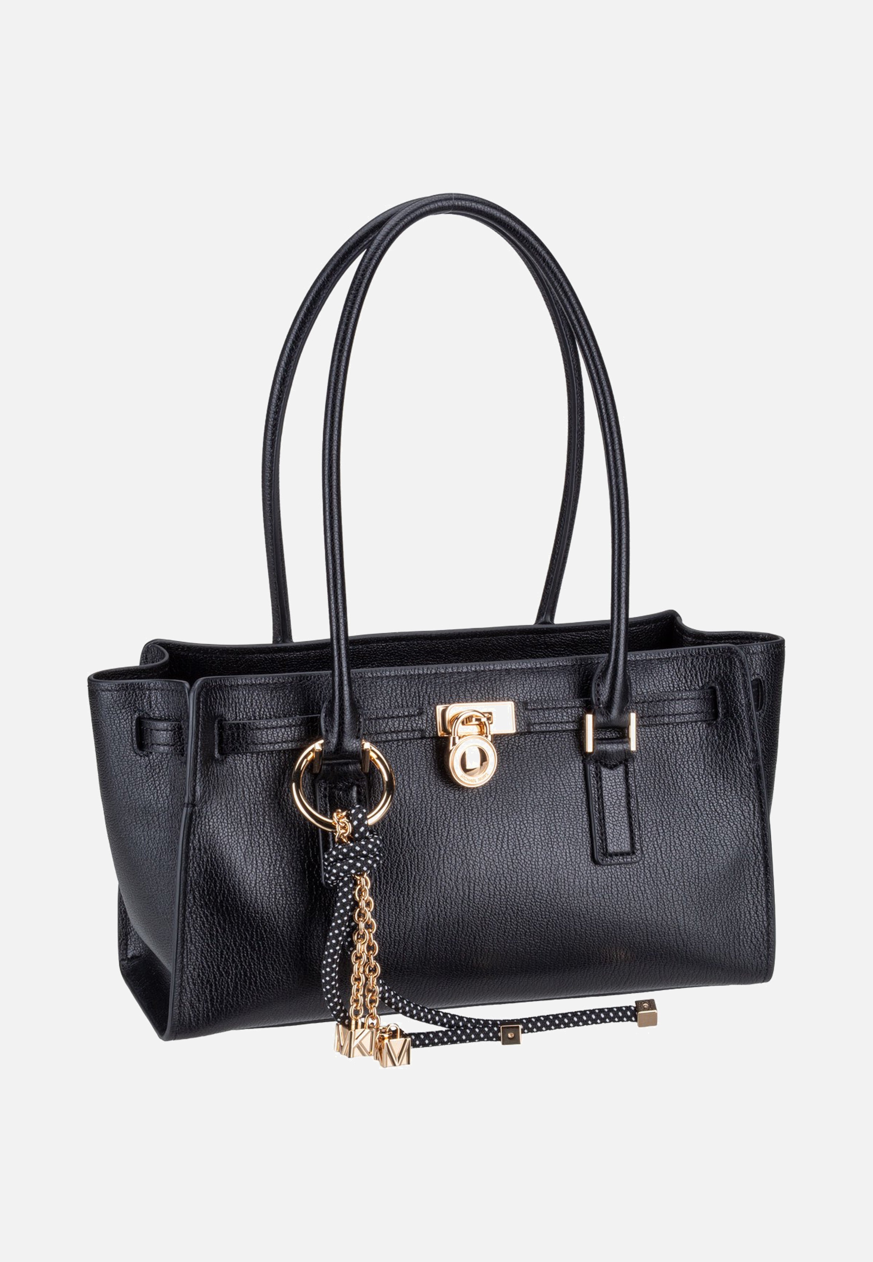 Michael Kors Hamilton Moderne SM Ew Shoulder Tote Black Schultertasche