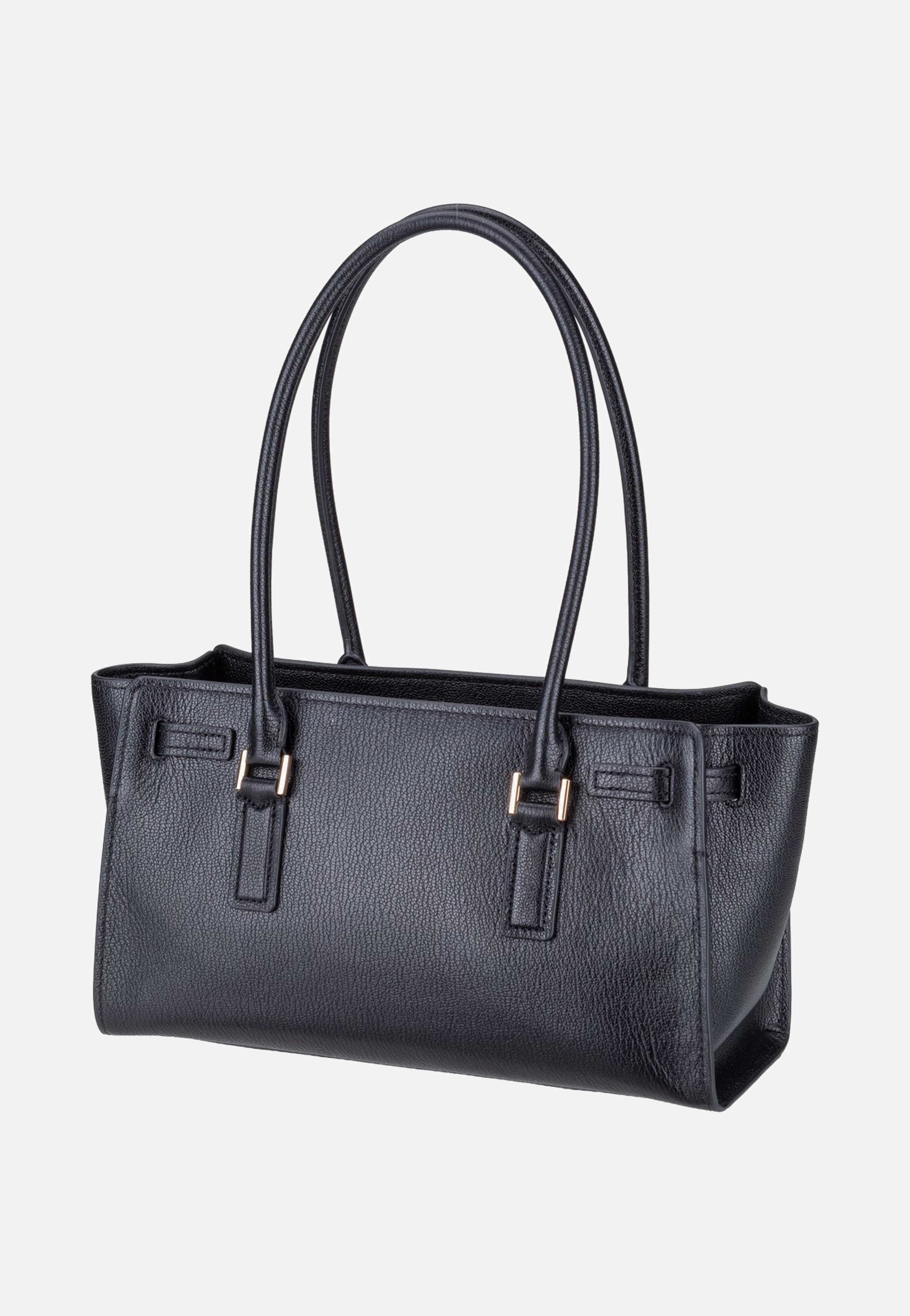 Michael Kors Hamilton Moderne SM Ew Shoulder Tote Black Schultertasche