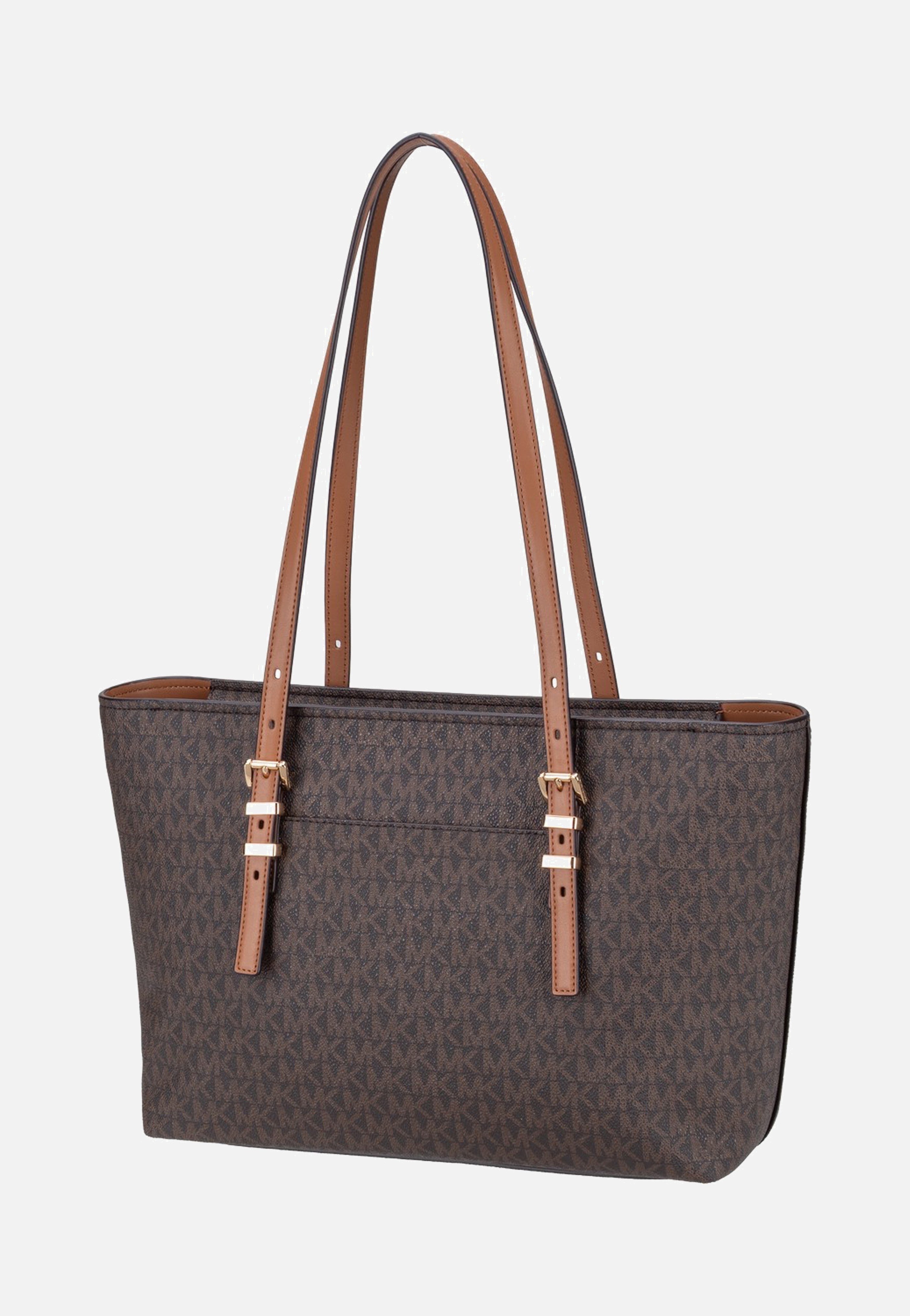 Michael Kors Quinn MD Ew Tz Tote Brown/Acorn Shopper