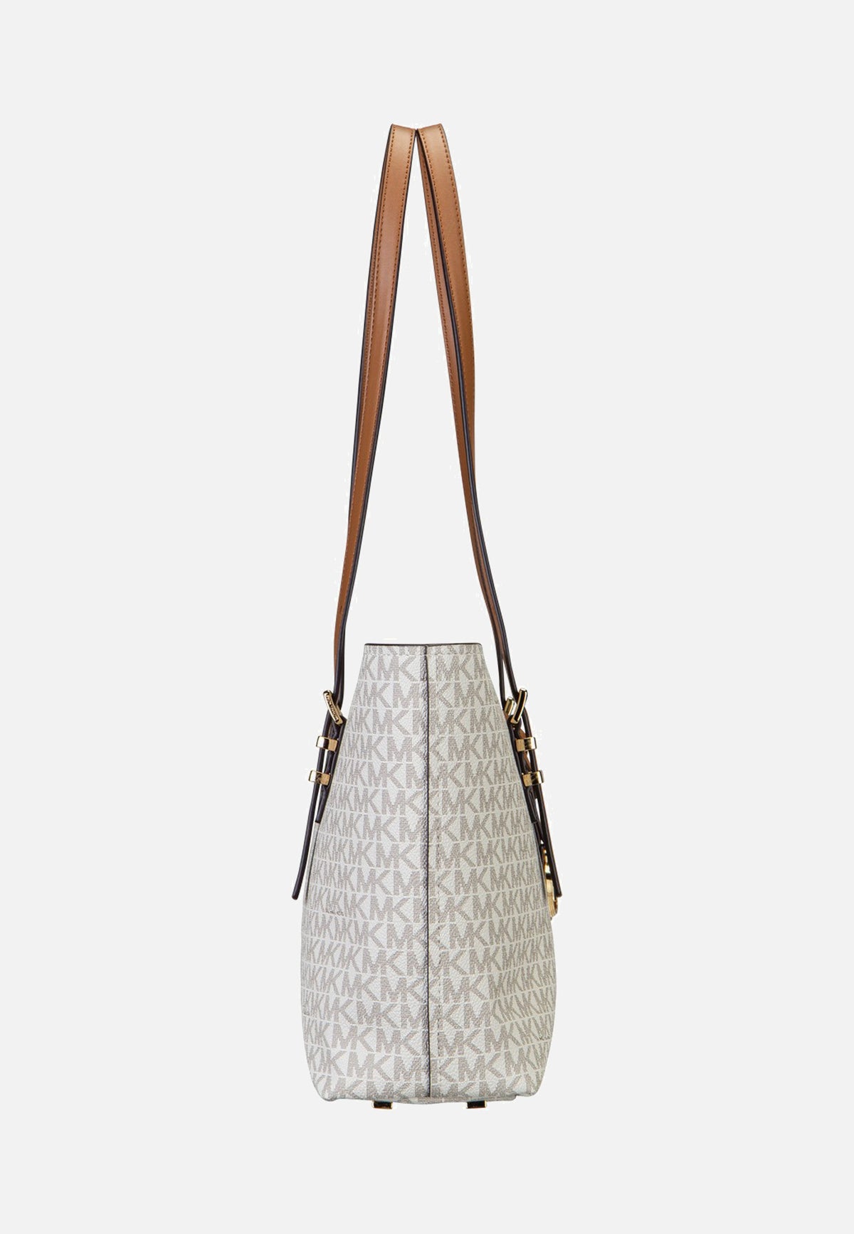 Michael Kors Quinn MD Ew Tz Tote Vanilla/Acorn Shopper