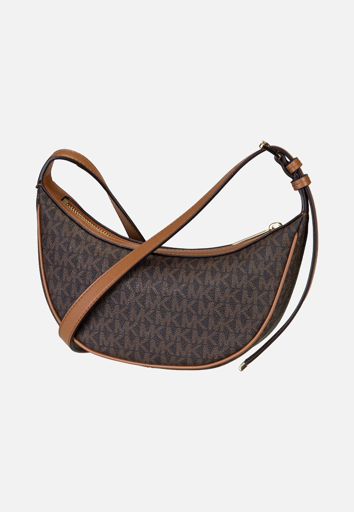 Michael Kors Skye MD Conv Sling Xbody Brown/Acorn Crossbody Bag
