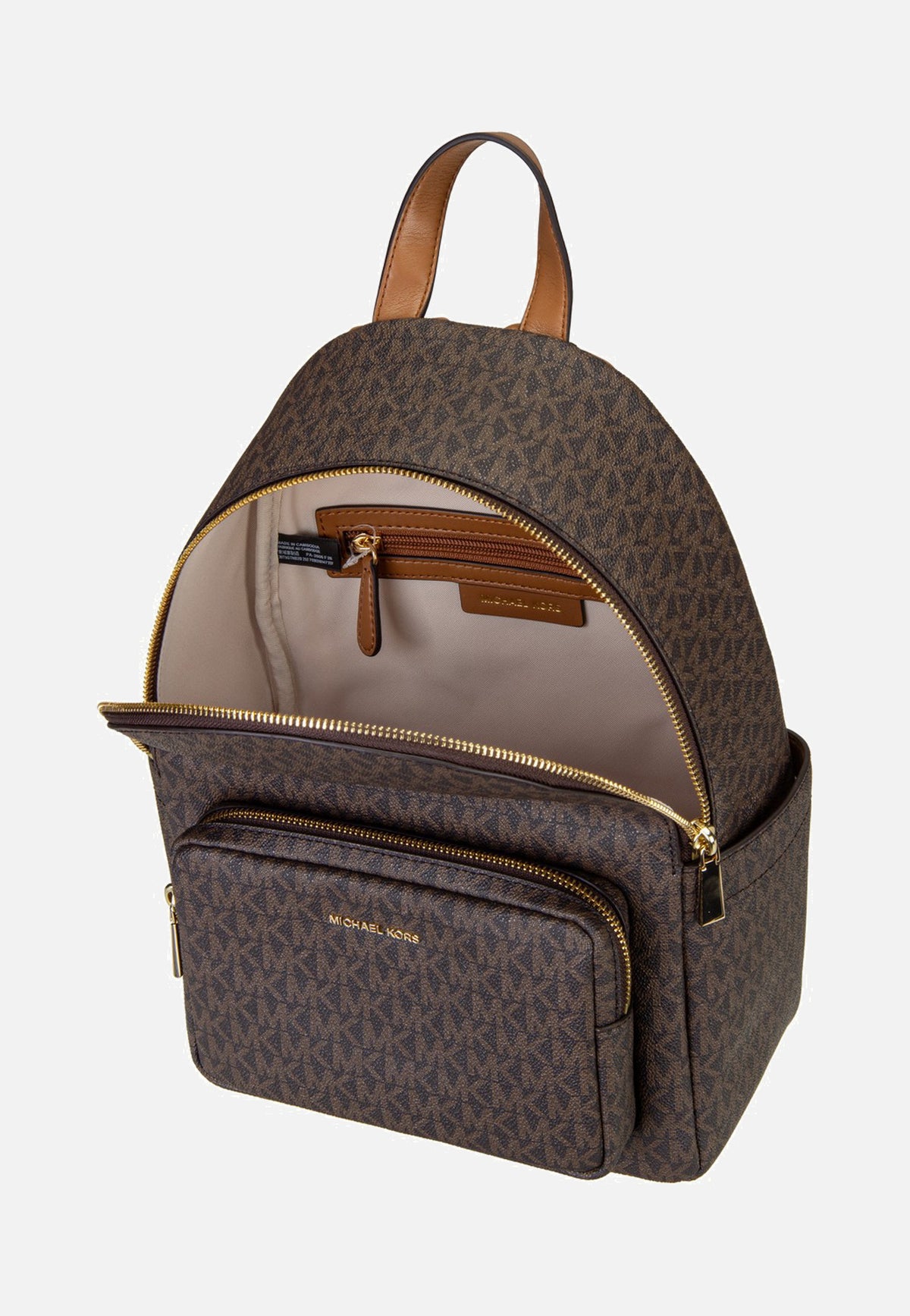 Michael Kors Tanner MD Brown/Acorn Rucksack