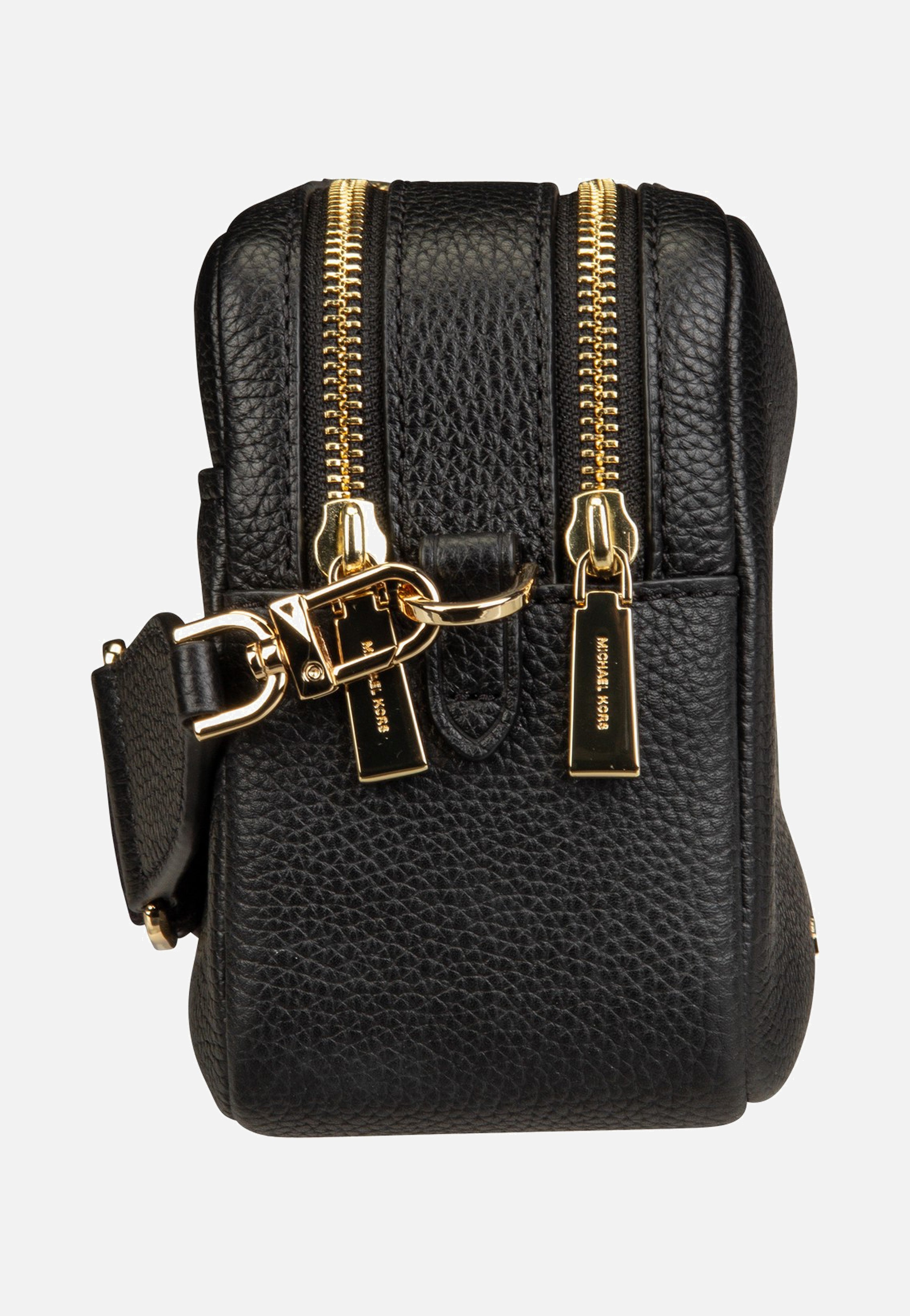 Michael Kors - Bryant Medium Double Zip Chain Black - Crossbody Bag | Women-Image