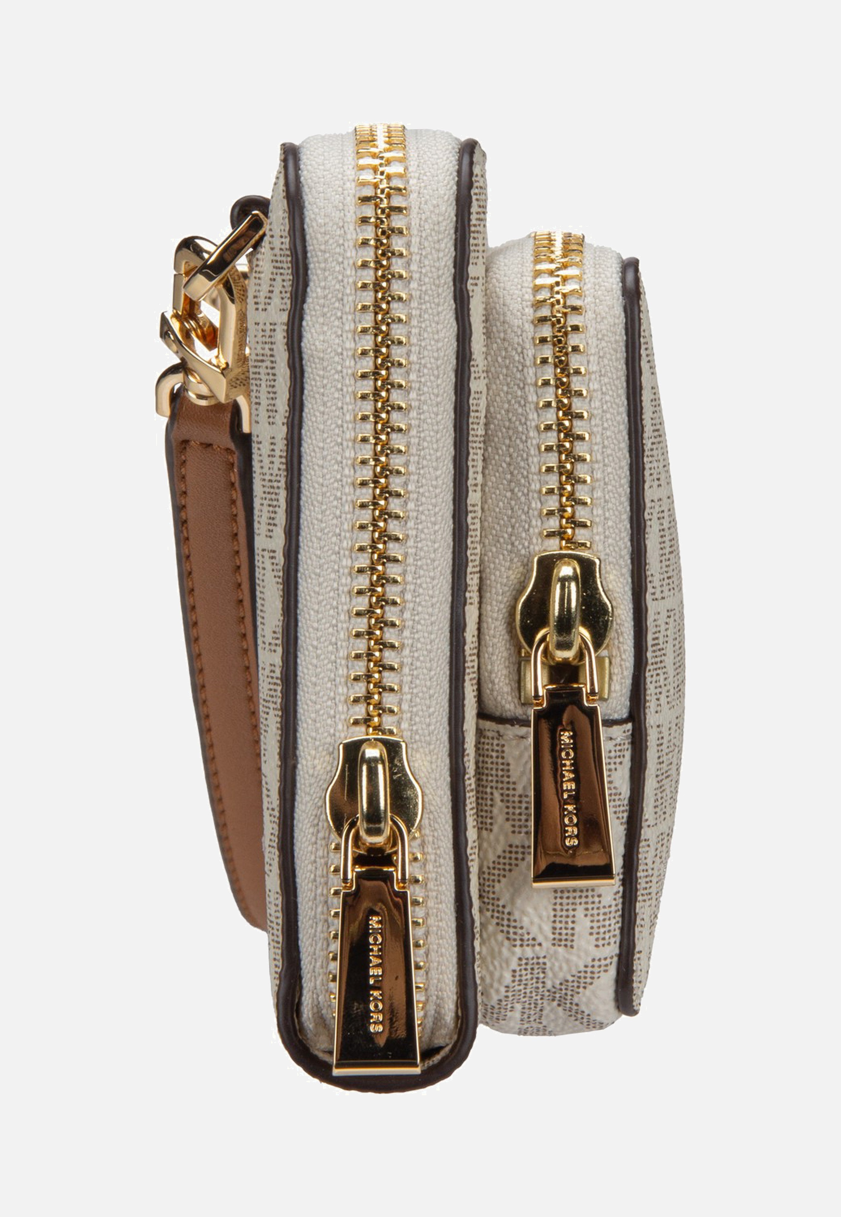 Michael Kors - Jet Set LG Continental Xbody Vanilla/Acorn - Evening Bag | Women-Image