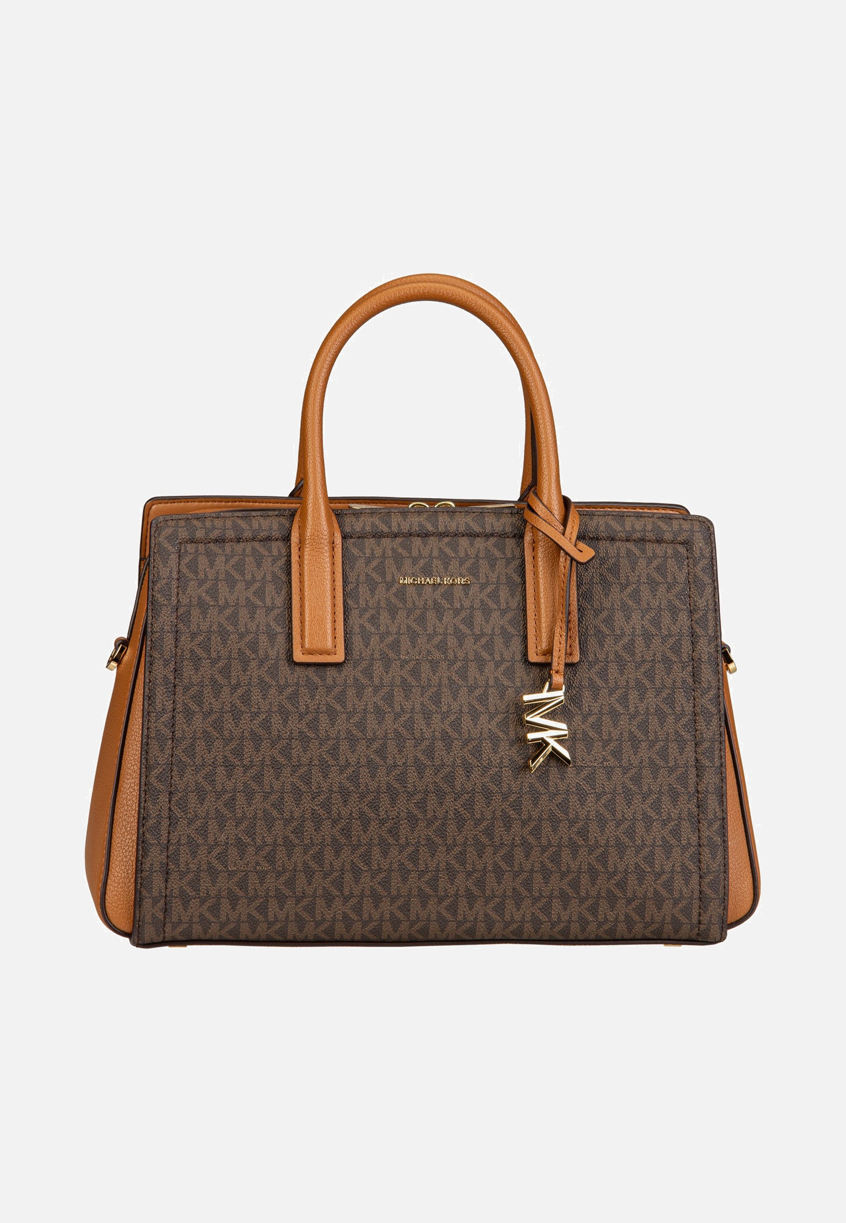Michael Kors Laila MD Satchel Brown/Acorn Satchel