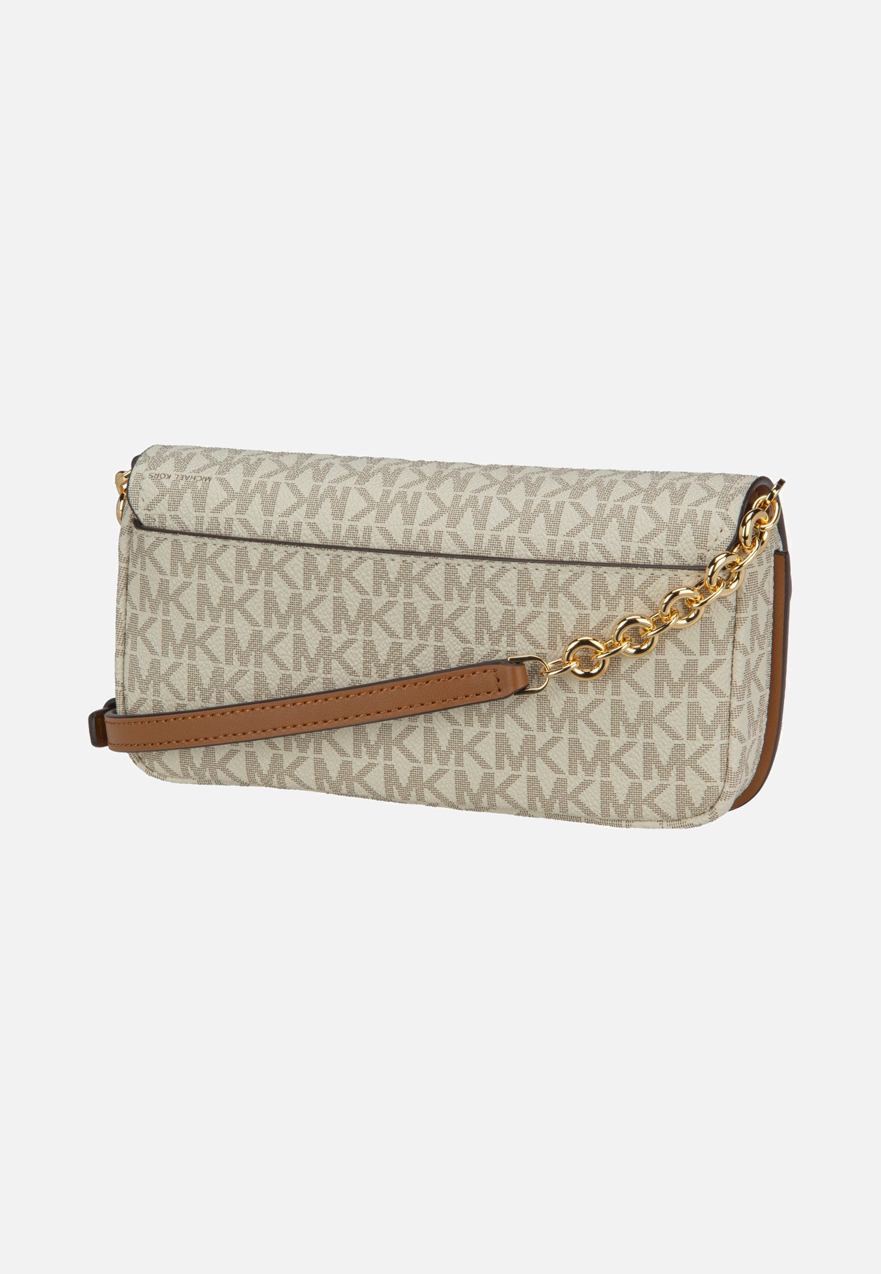 Michael Kors Nolita SM Flap Chain Xbody Vanilla/Acorn Umhängetasche