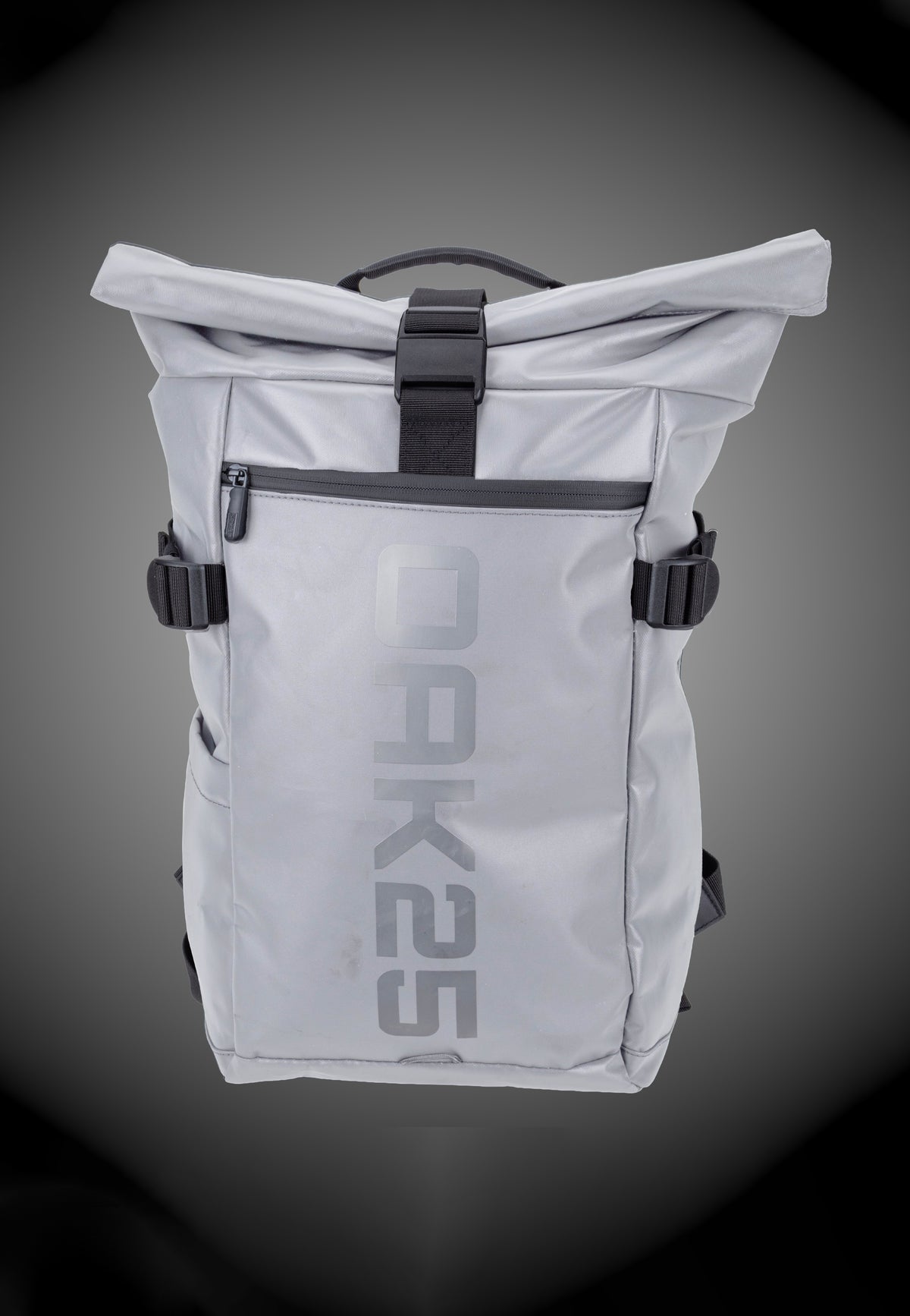 OAK25 LumoSense Rolltop Lite Black Rolltop Rucksack