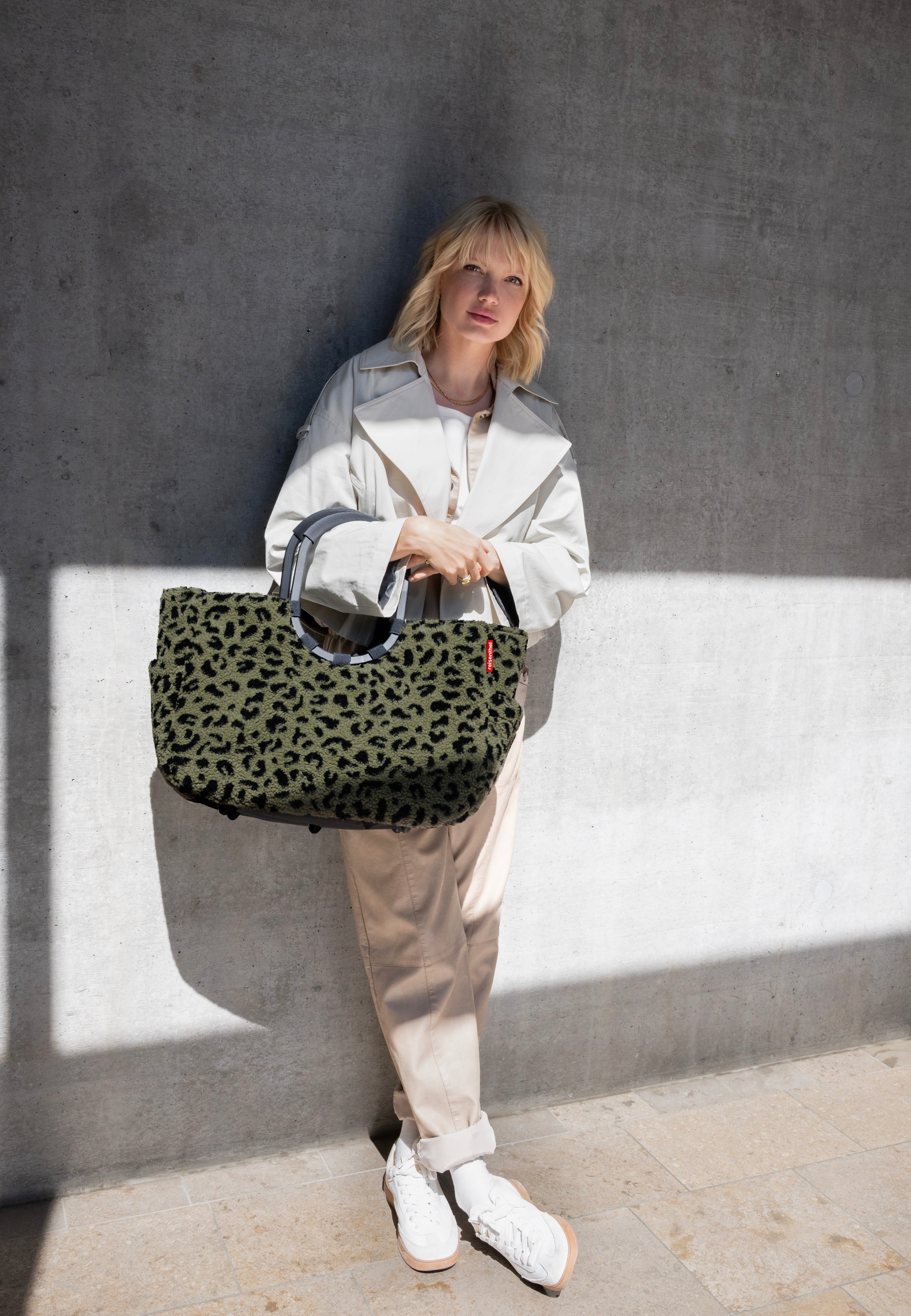 reisenthel Loopshopper L Teddy Leo Olive Einkaufskorb