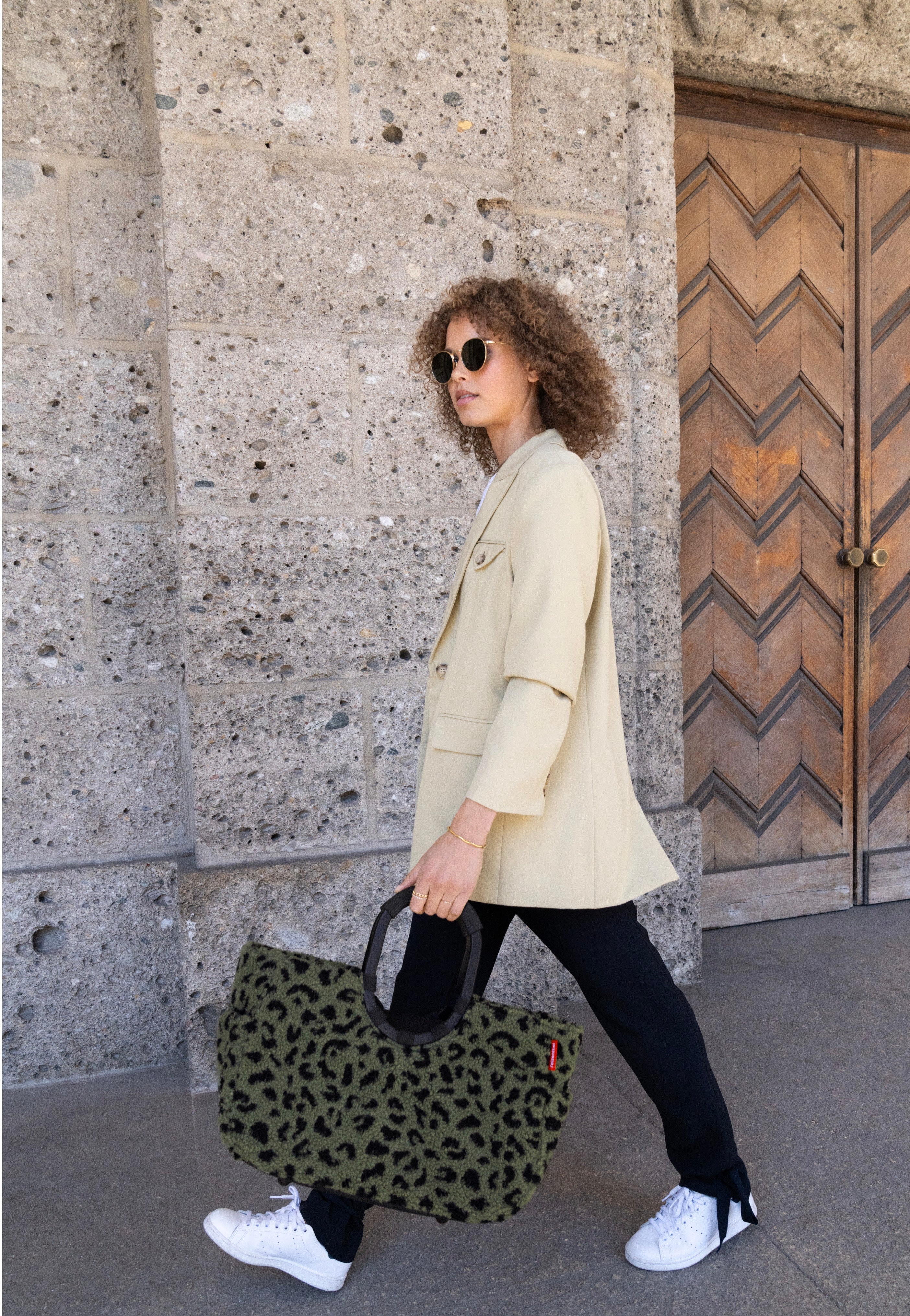 reisenthel Loopshopper L Teddy Leo Olive Einkaufskorb
