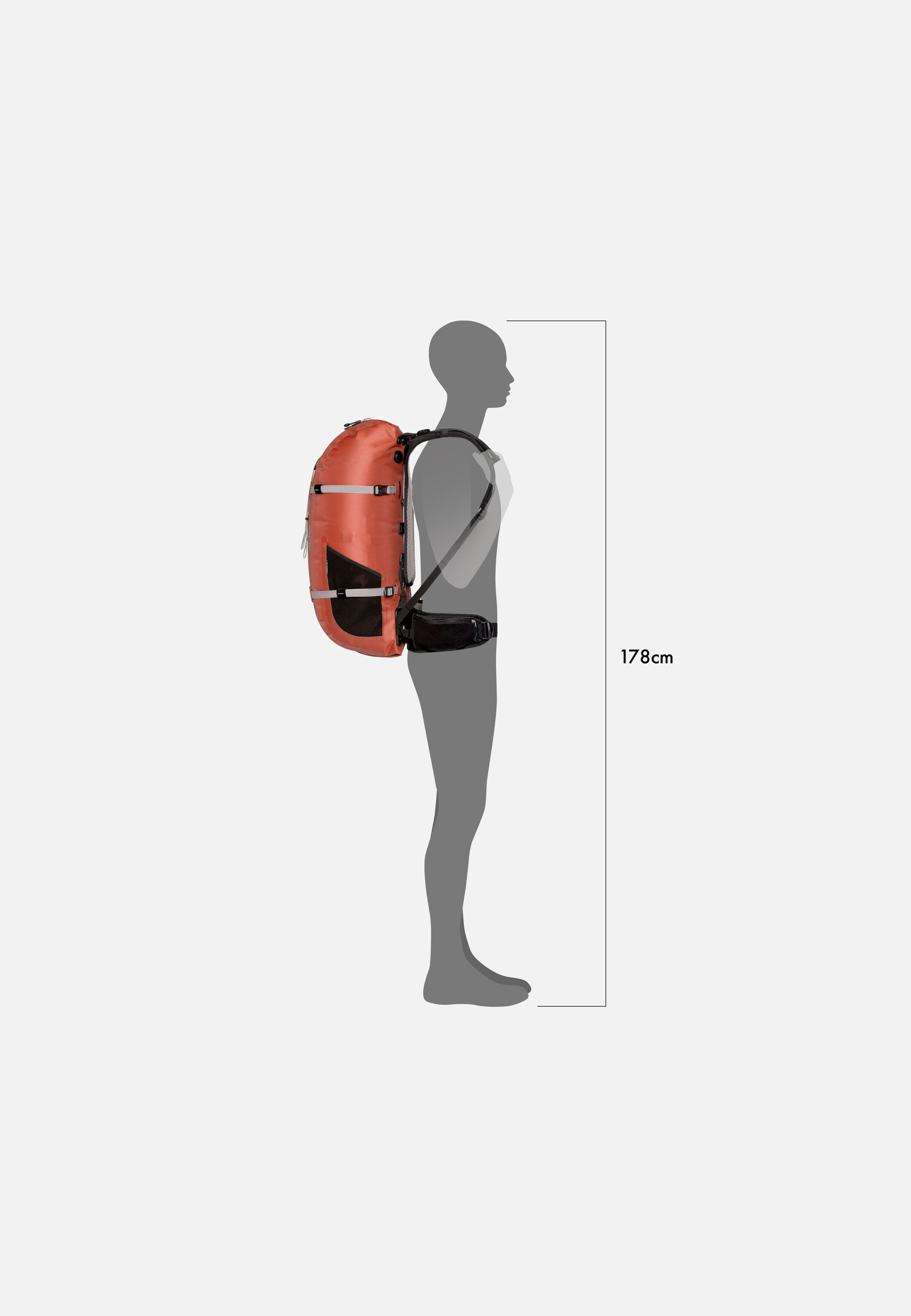 ORTLIEB - Atrack 35L Rooibos - Travel Backpack | Neutral-Image