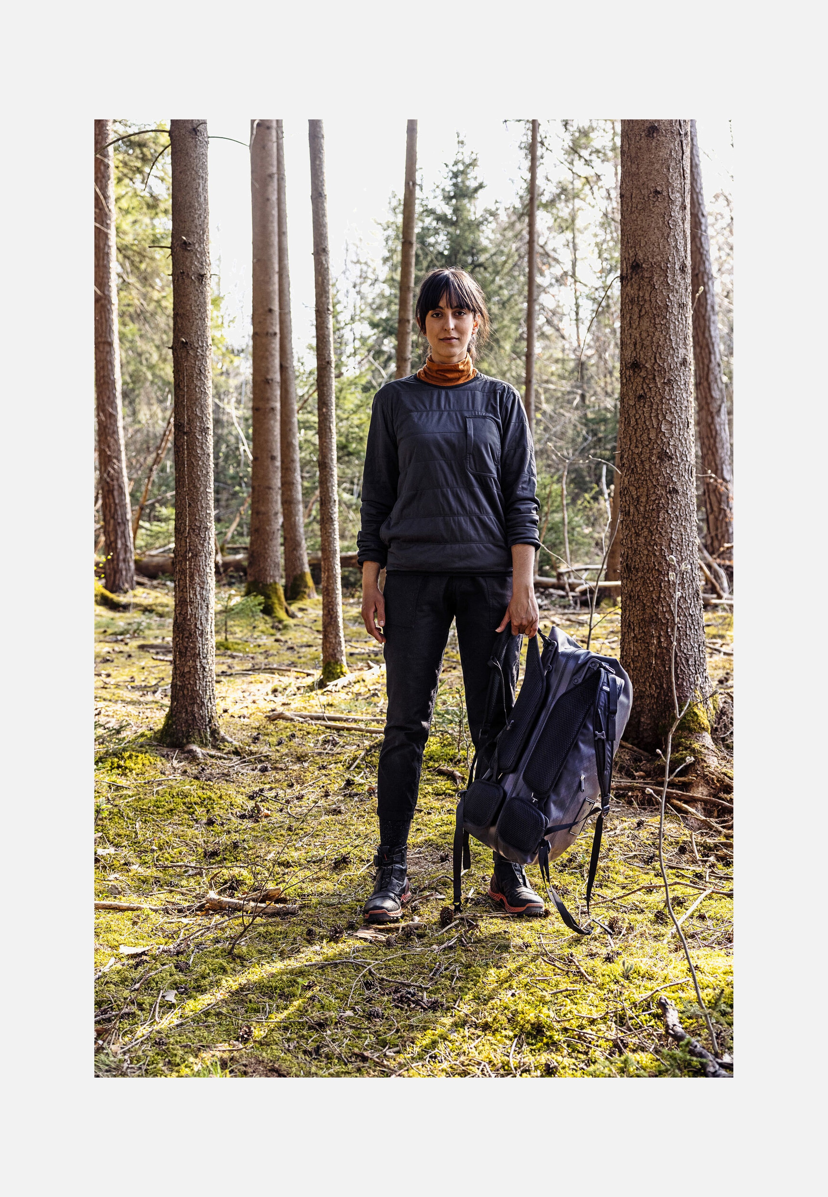 ORTLIEB - Atrack Metrosphere 34 Black Embossed - Travel Backpack | Neutral-Image