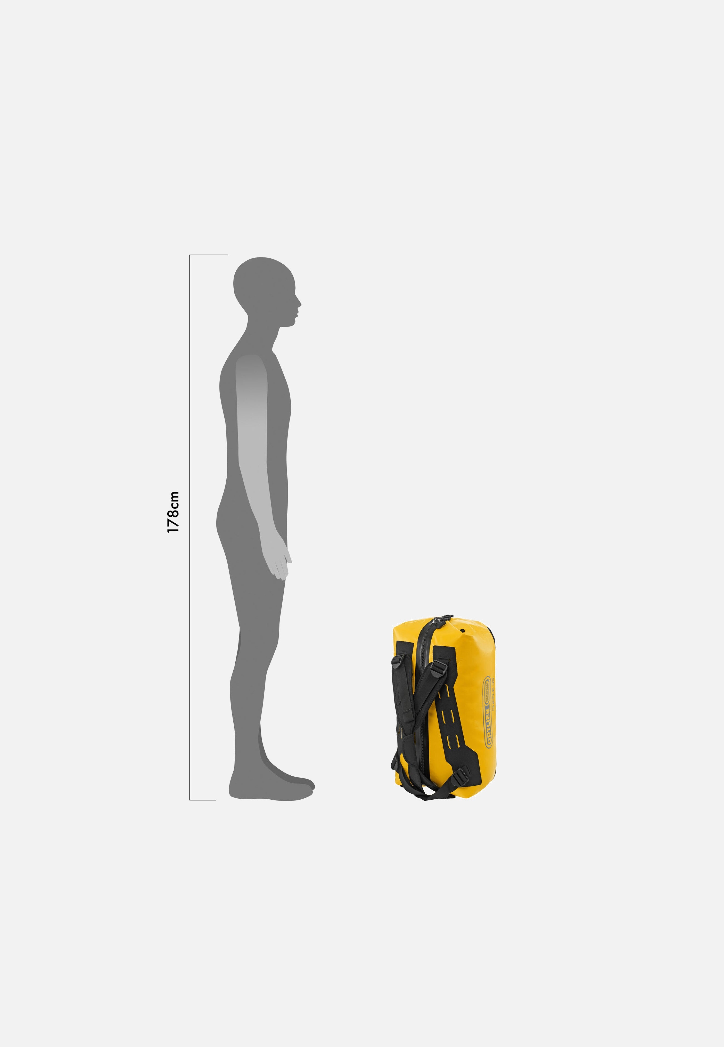 ORTLIEB - Duffle 40L Sonne-Schwarz - Duffle Bags | Neutral-Image