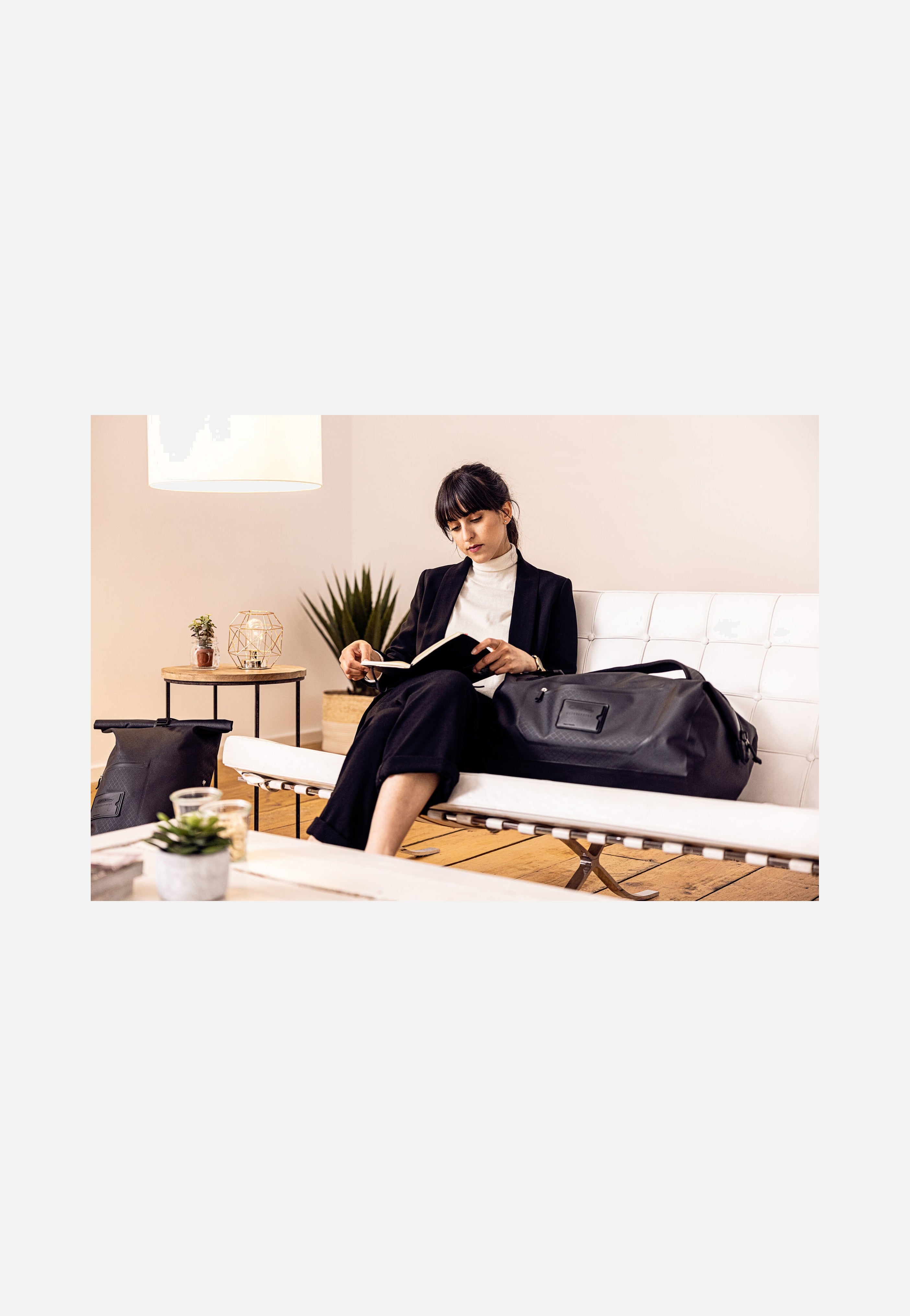 ORTLIEB - Duffle Metrosphere 40L Black Embossed - Dufflebag | Neutral-Image