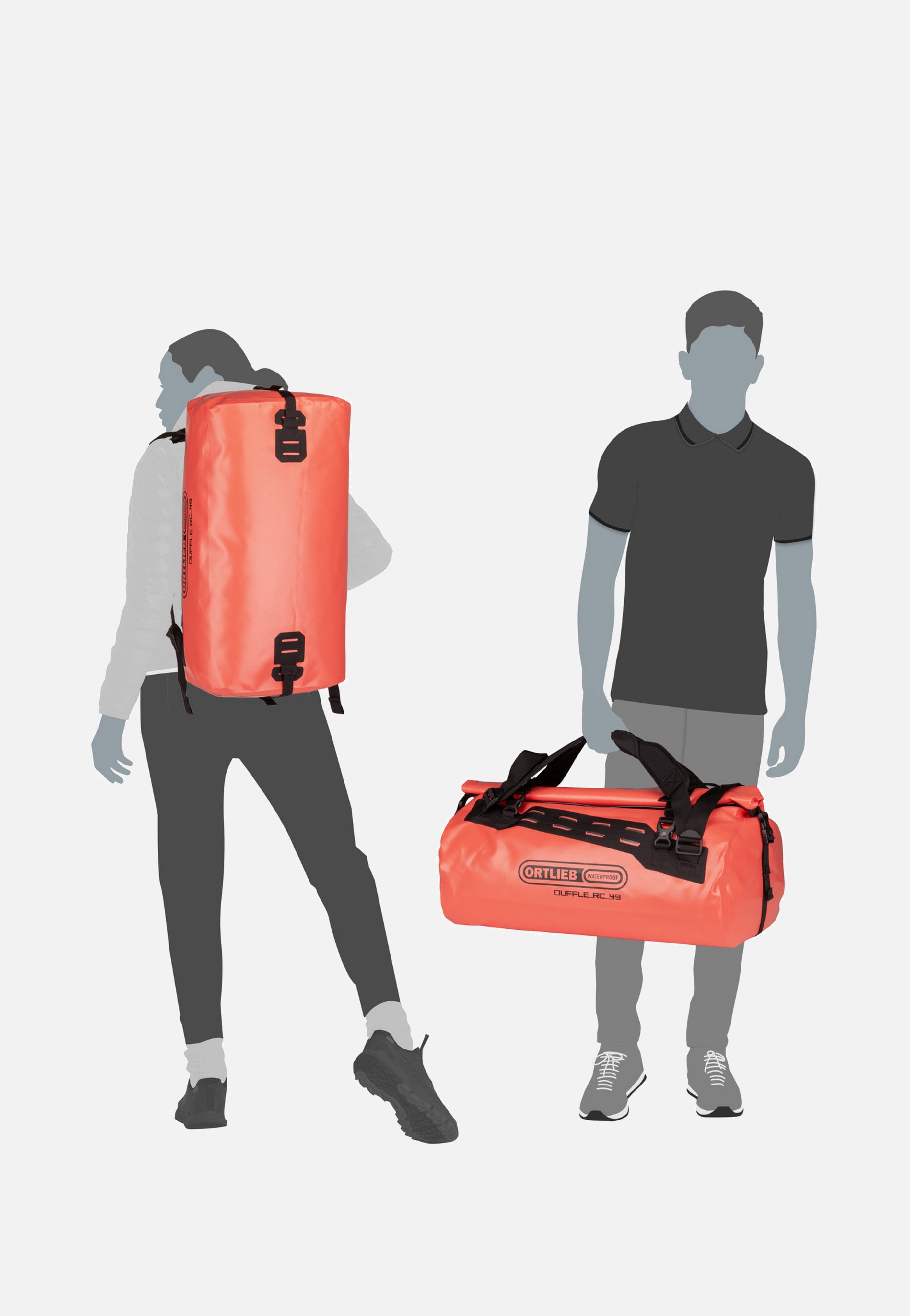 ORTLIEB - Duffle RC 49 Coral - Dufflebag | Neutral-Image