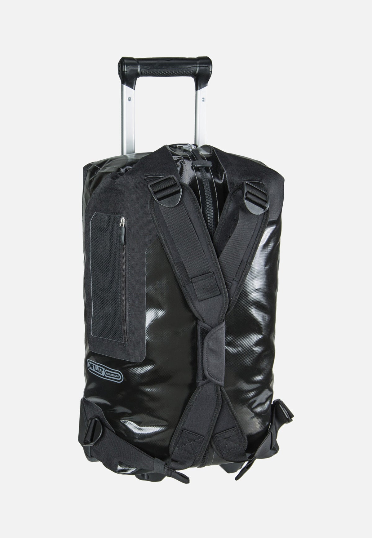 ORTLIEB Duffle RG 34L Schwarz - Reisetasche mit Rollen
