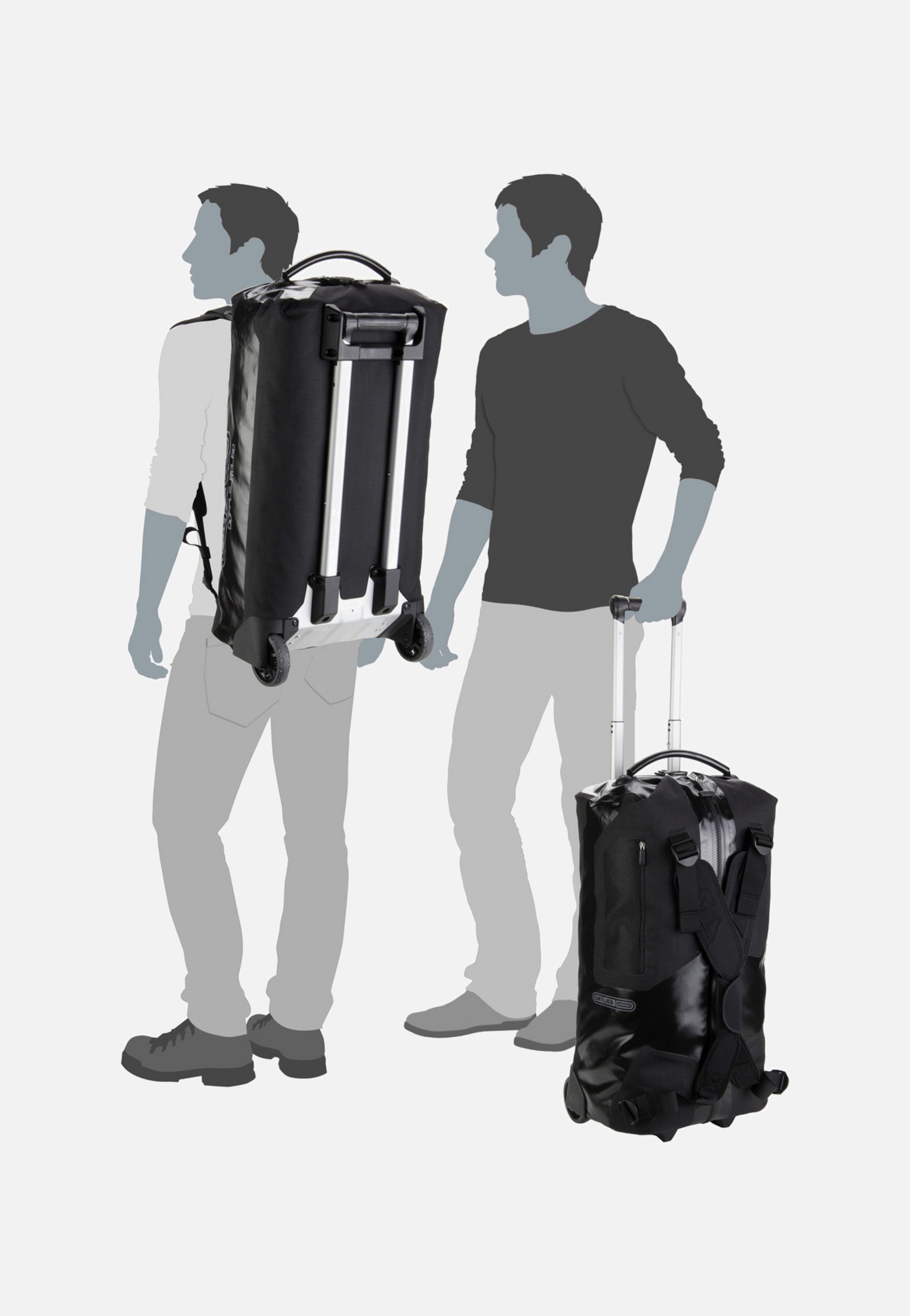 ORTLIEB - Duffle RG 60L Schwarz - Backpack Trolley | Neutral-Image