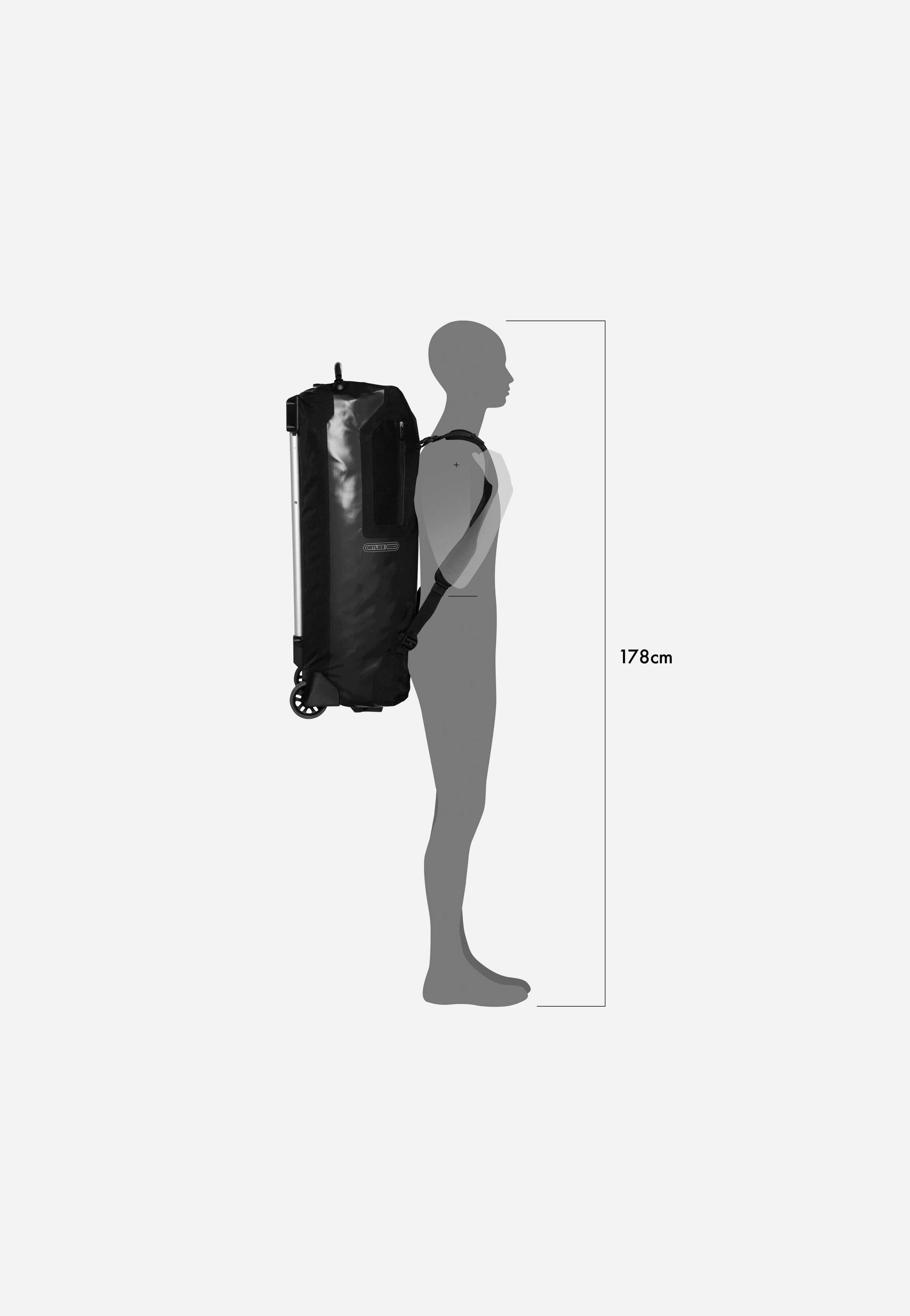 ORTLIEB - Duffle RG 85L Schwarz - Travel Bag | Neutral-Image