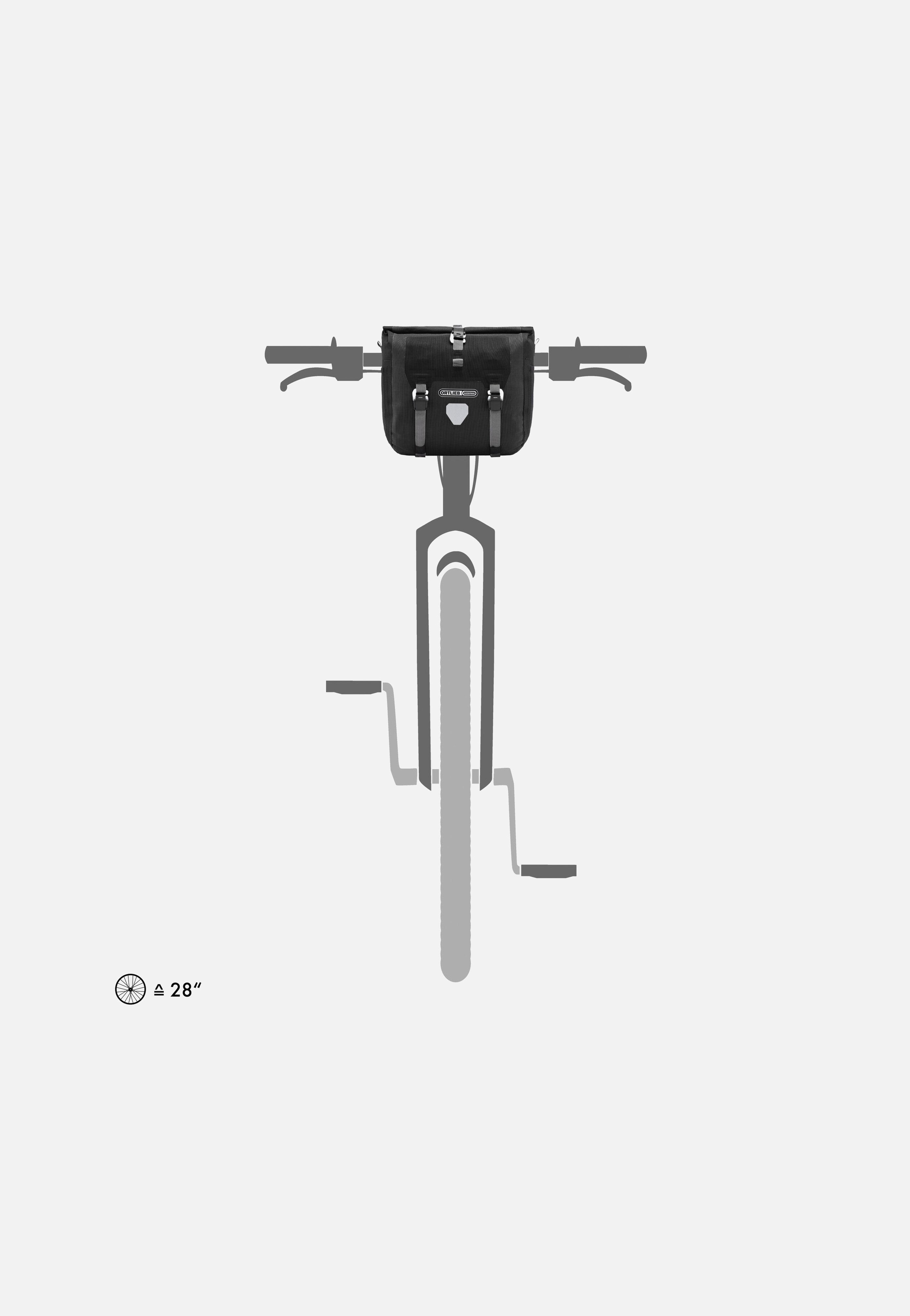 ORTLIEB - Pack Plus Schwarz - Handlebar Bag | Neutral-Image