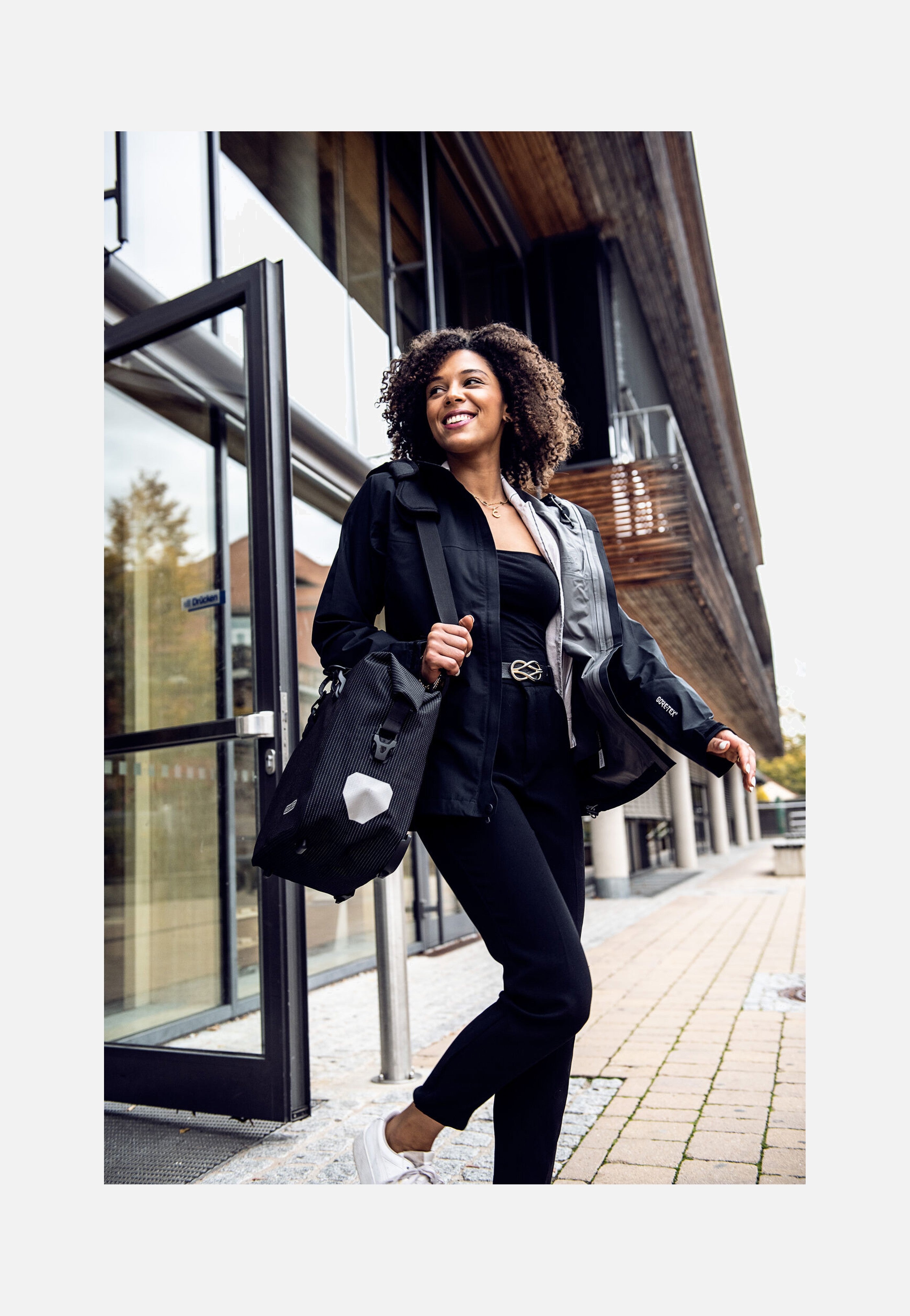 ORTLIEB - Office-Bag High Visibility QL2.1 Schwarz Reflex - Bike Bag | Neutral-Image