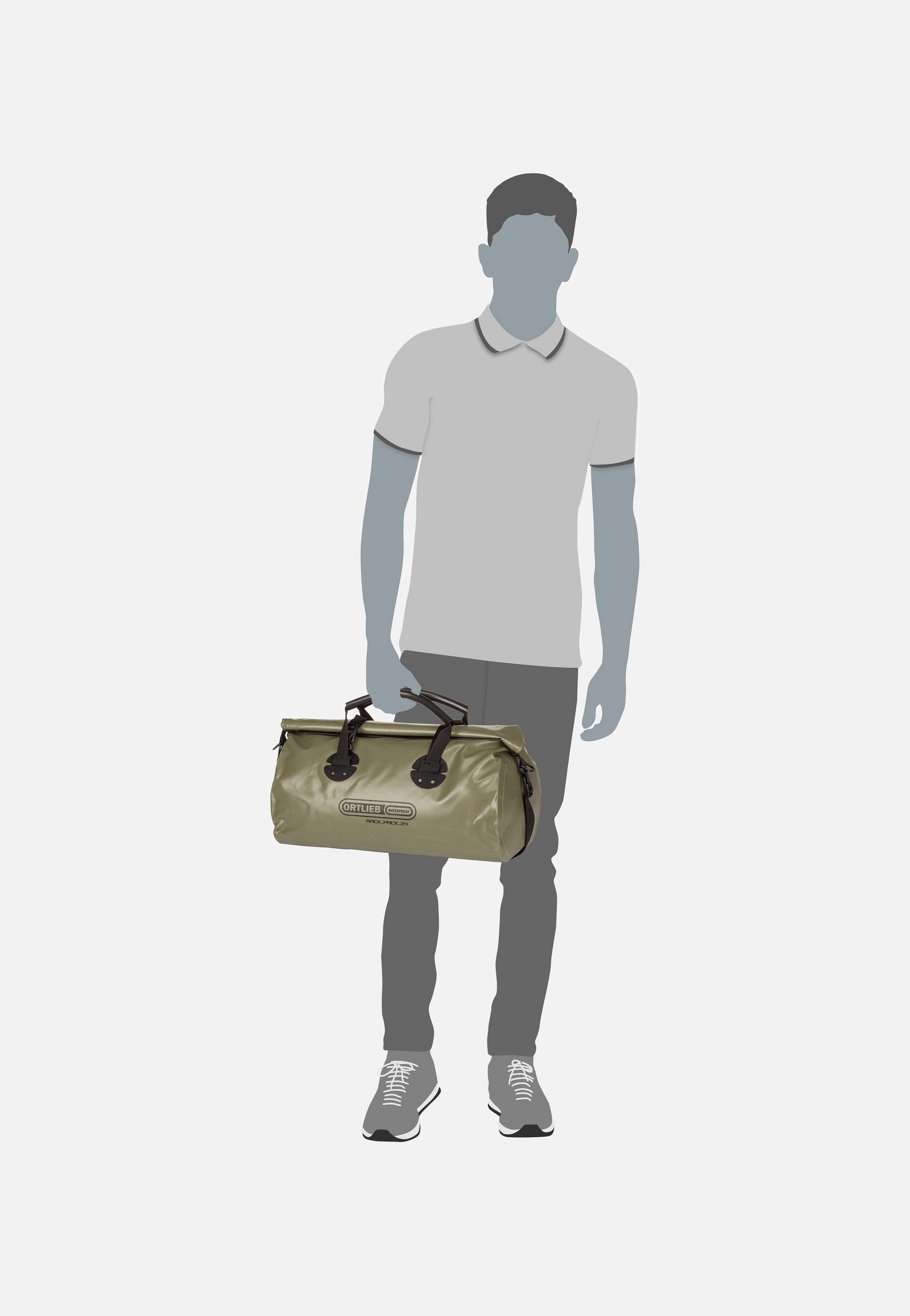 ORTLIEB - Rack-Pack 24L Olive - Dufflebag | Neutral-Image