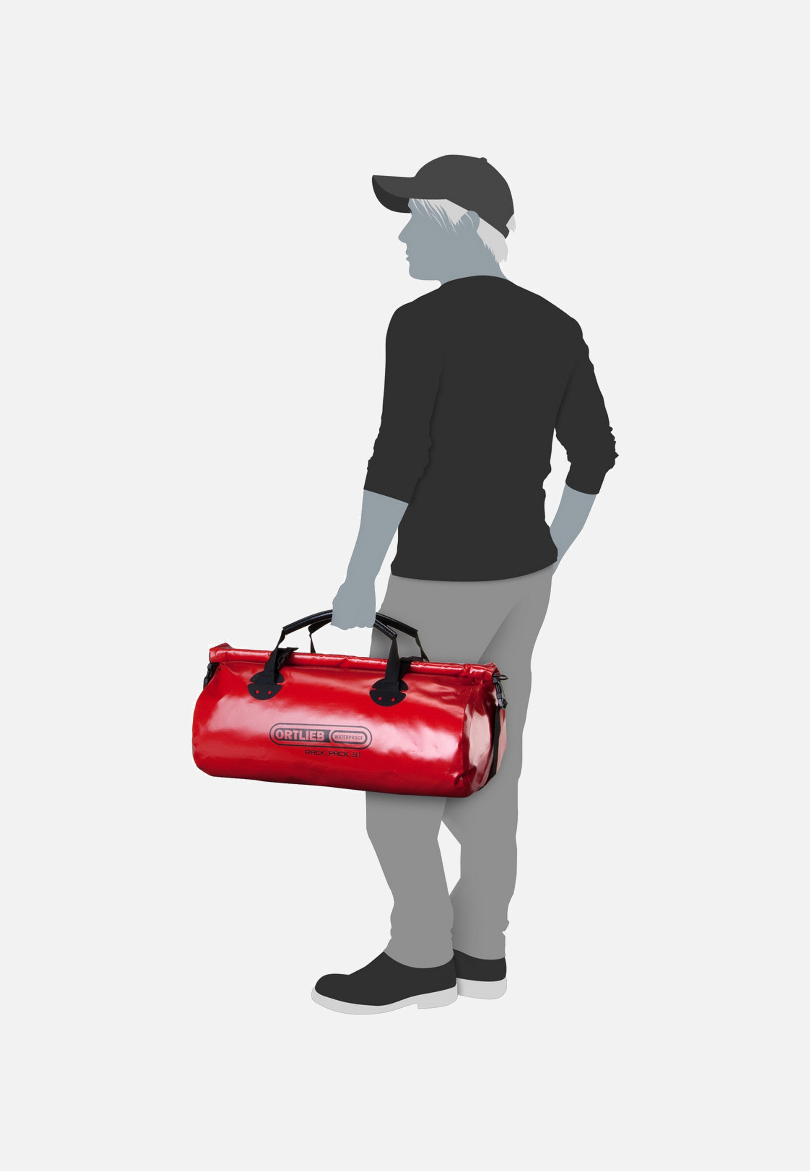 ORTLIEB - Rack-Pack 31L Rot - Dufflebag | Neutral-Image