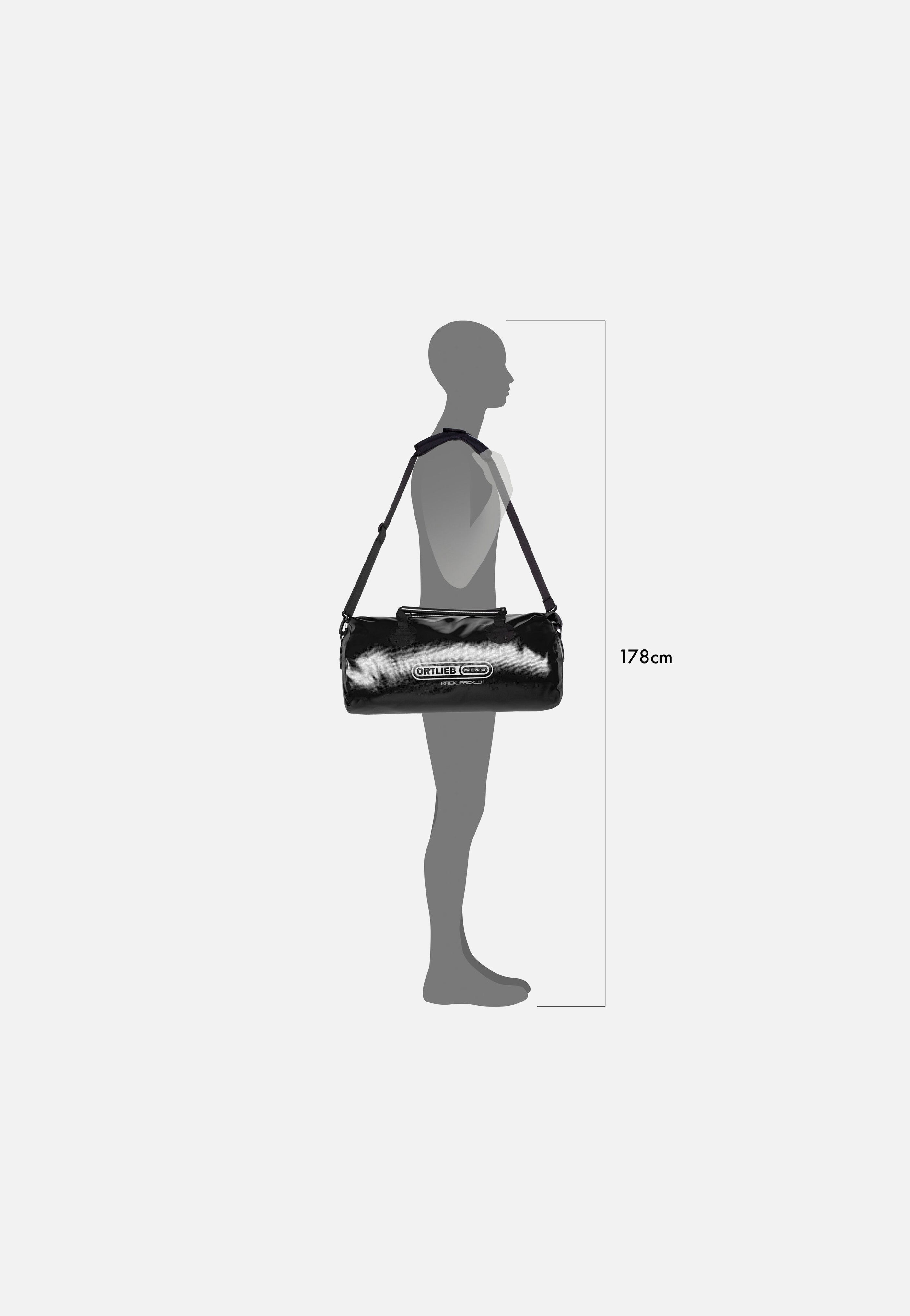 ORTLIEB - Rack-Pack 31L Schwarz - Dufflebag | Neutral-Image
