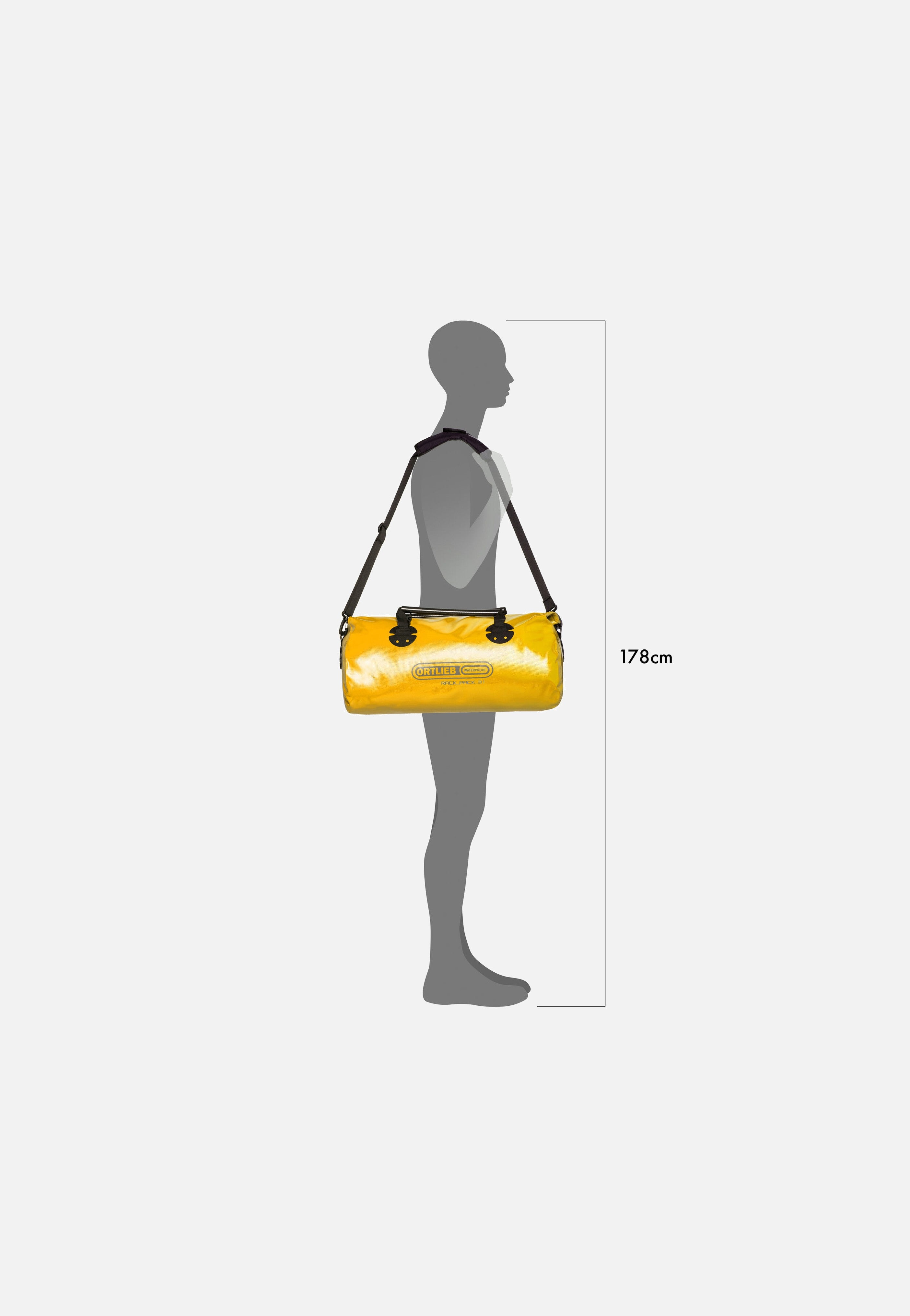 ORTLIEB - Rack-Pack 31L Sonnengelb - Dufflebag | Neutral-Image