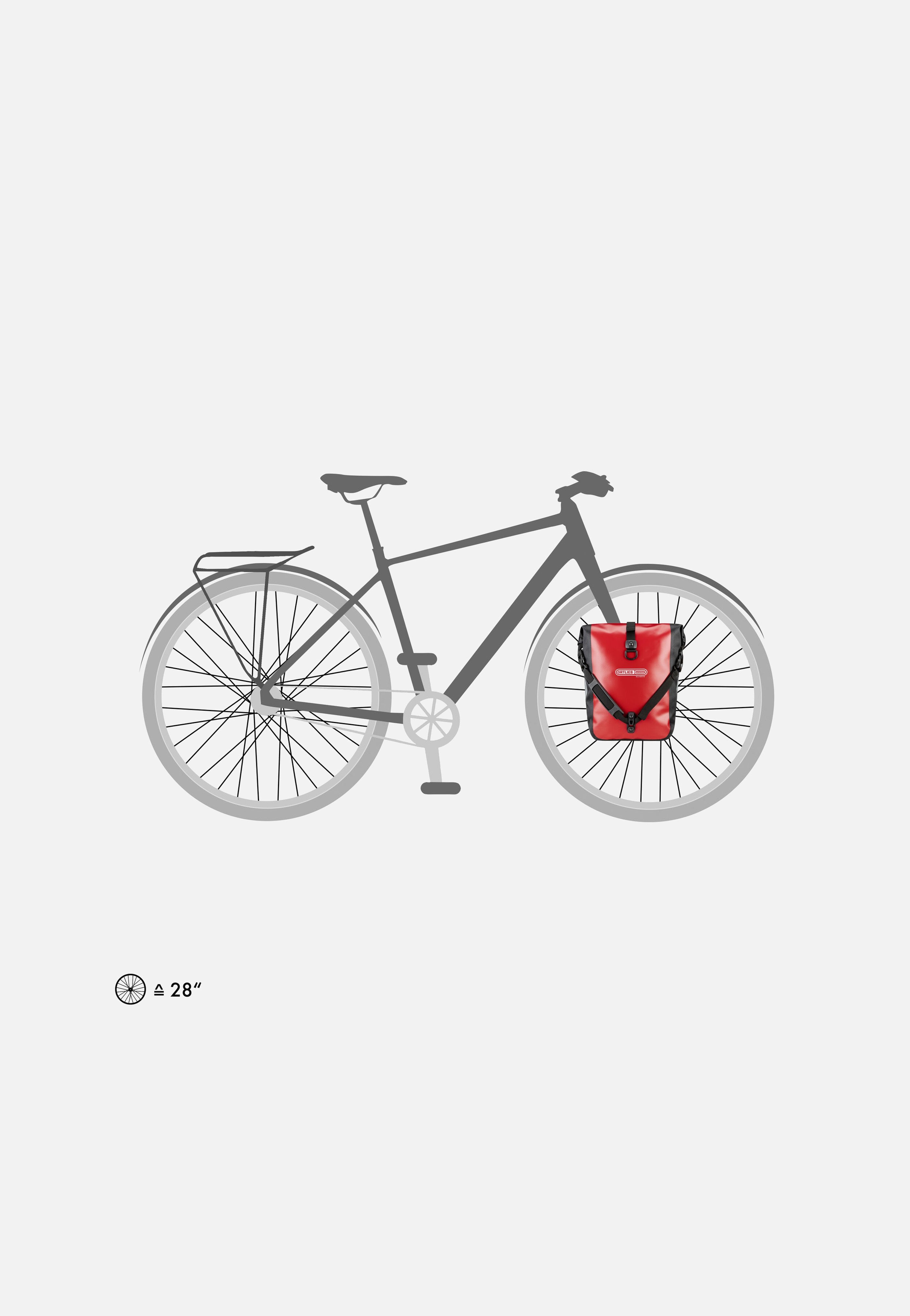 ORTLIEB - Sport-Roller Rot Schwarz - Bike Bag | Neutral-Image