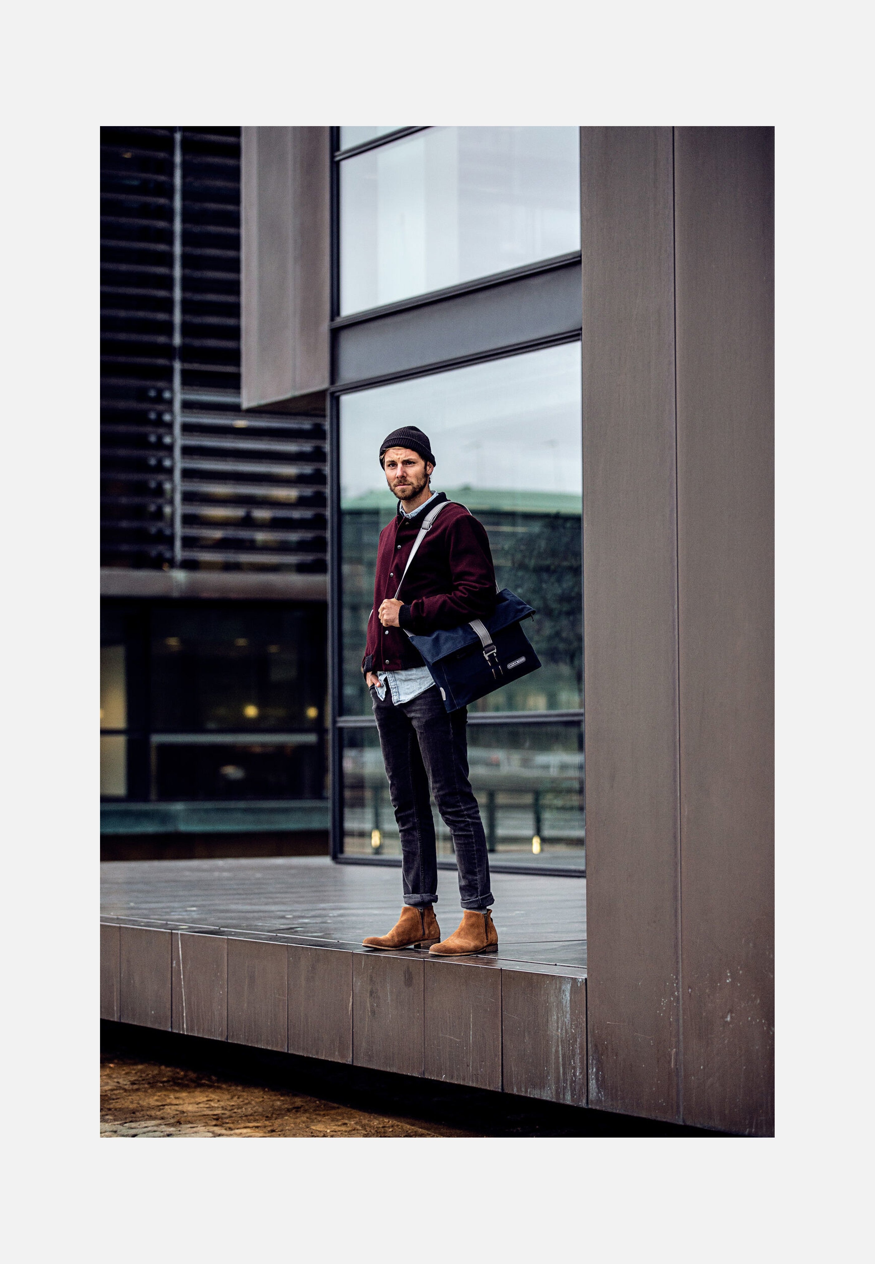 ORTLIEB - Twin-City Urban Ink - Bike Bag | Neutral-Image