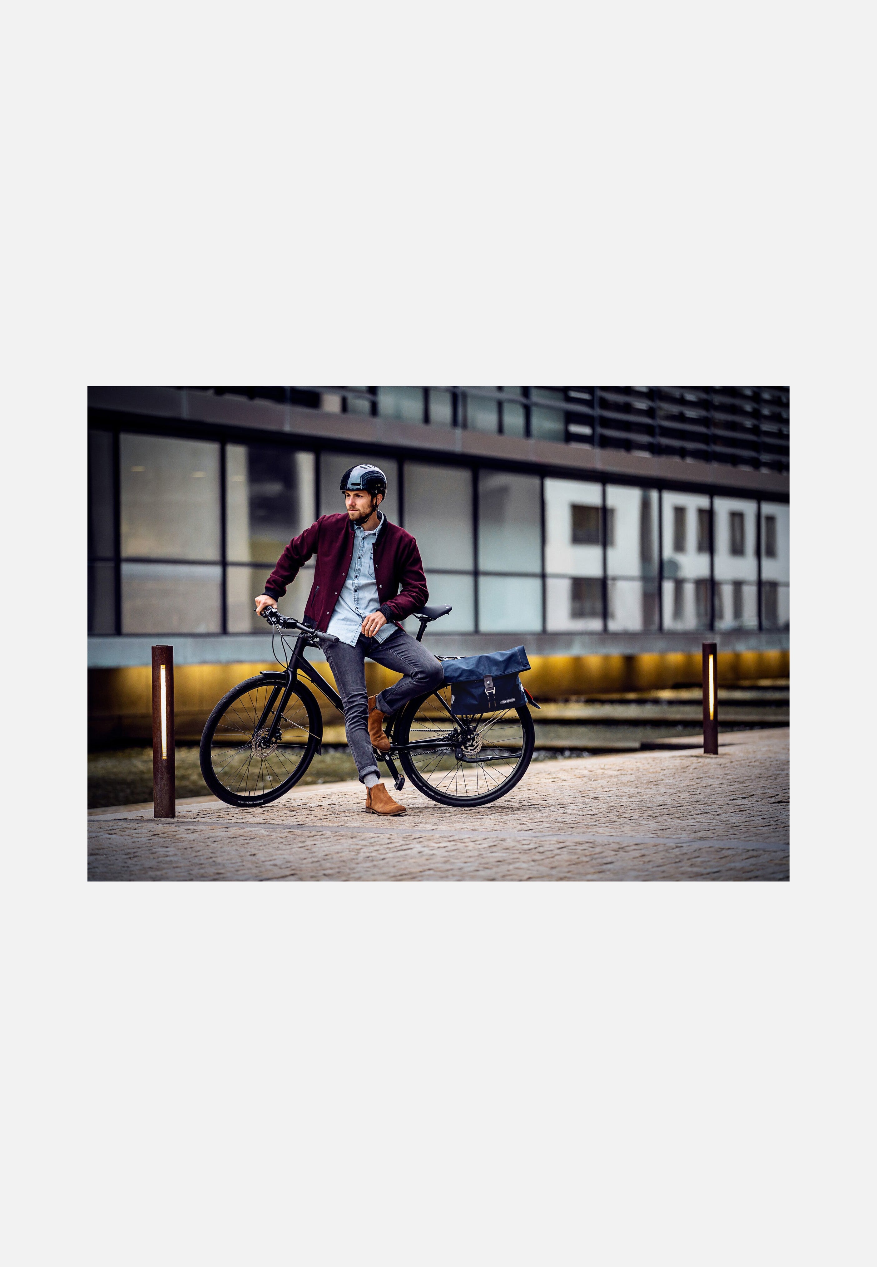 ORTLIEB - Twin-City Urban Ink - Bike Bag | Neutral-Image