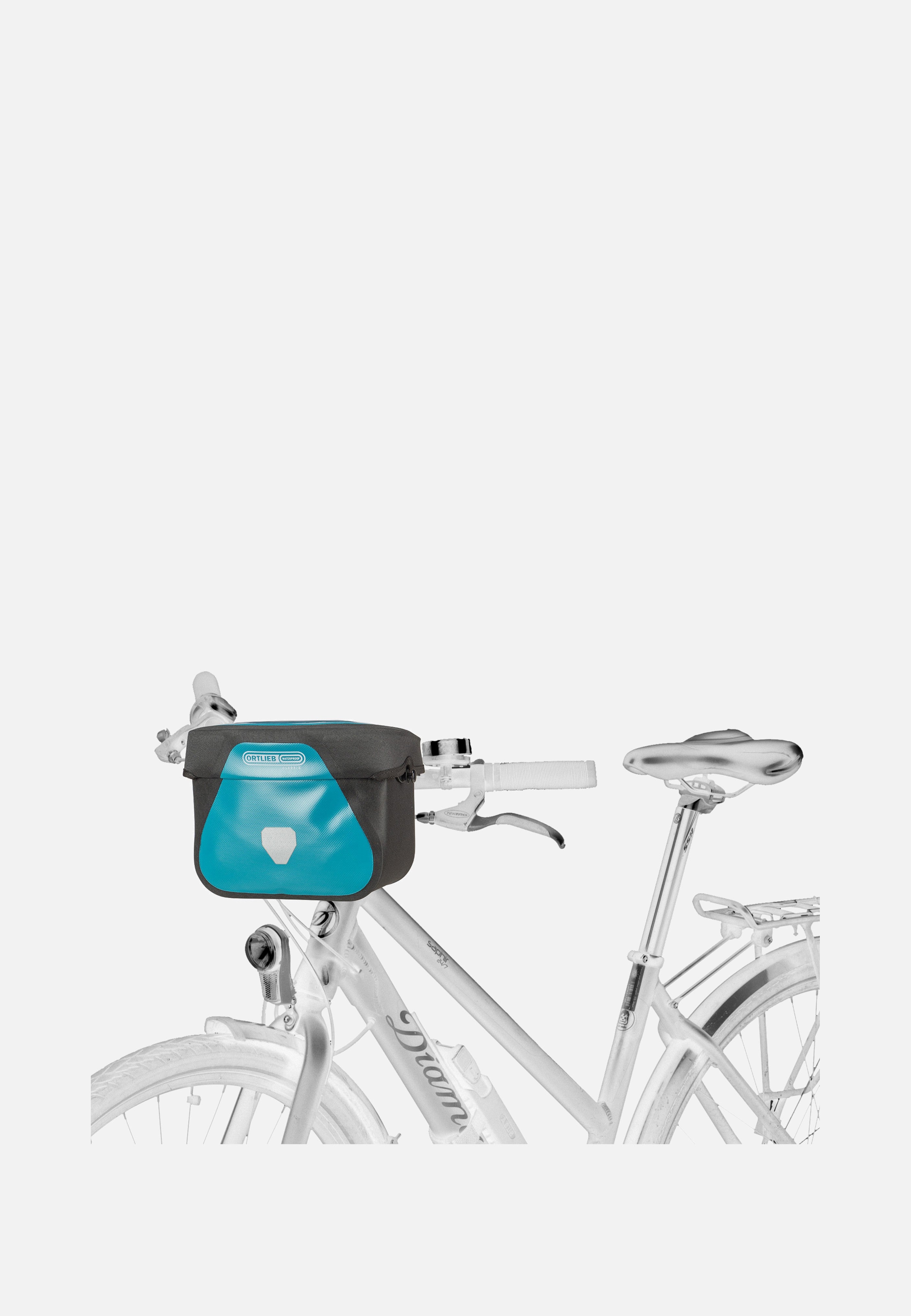 ORTLIEB - Ultimate 6,5L Petrol Schwarz - Handlebar Bag | Neutral-Image