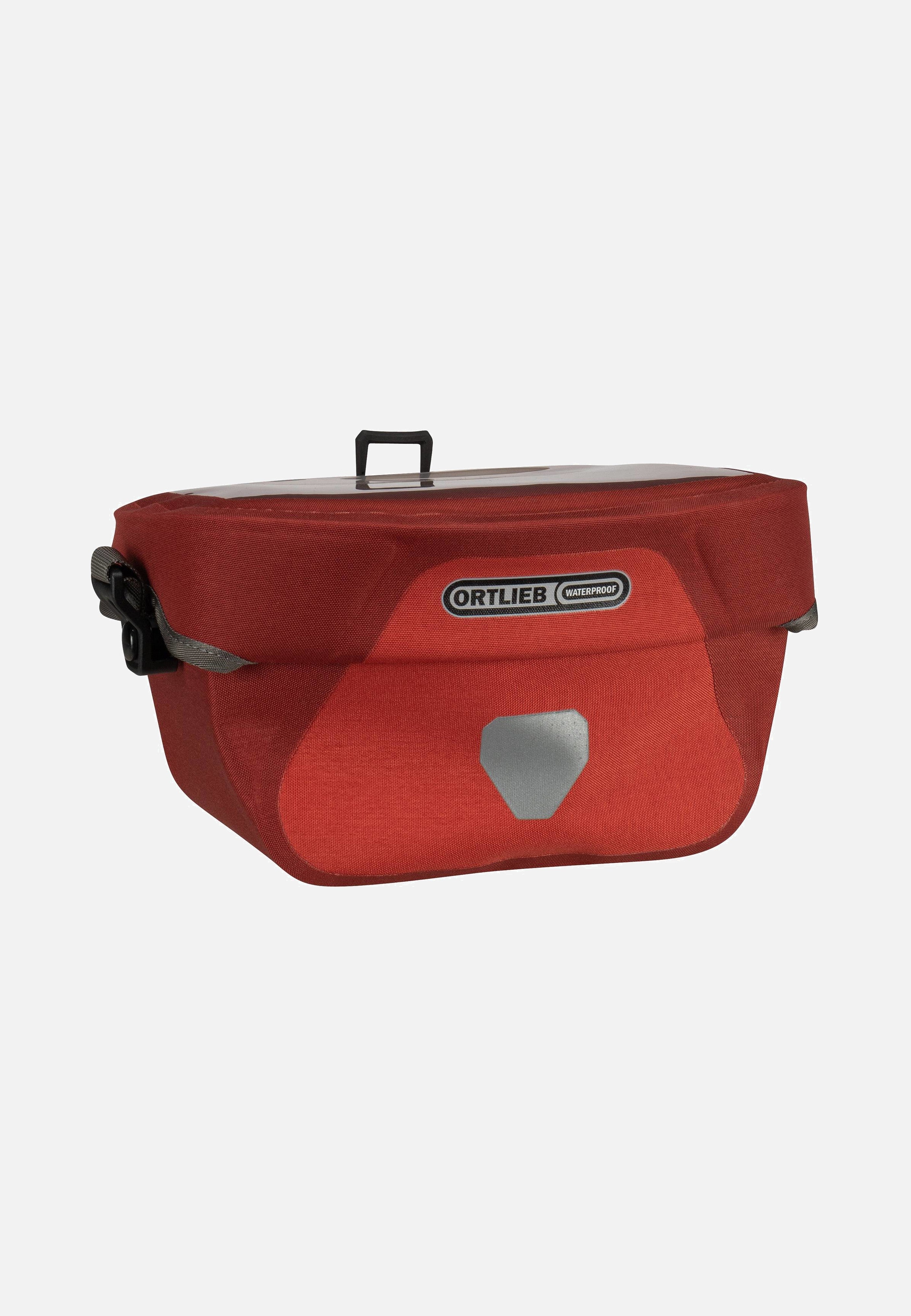 ORTLIEB - Ultimate Plus 5L Salsa-Dark Chili - Handlebar Bag | Neutral-Image