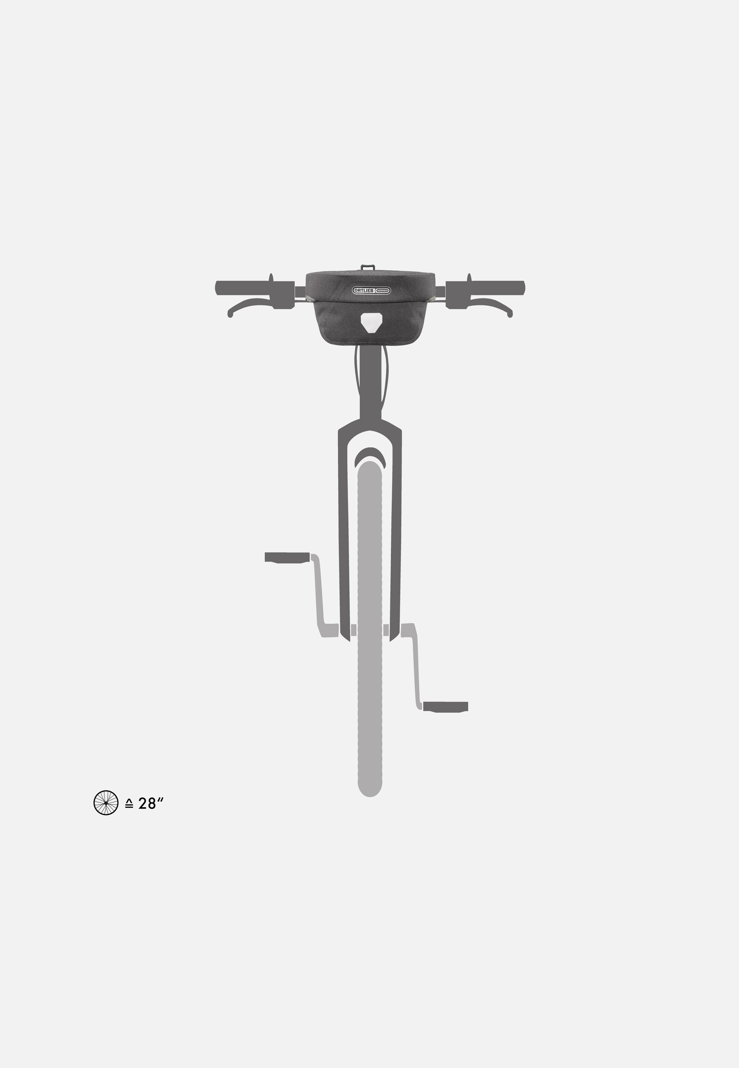 ORTLIEB - Ultimate Urban Pepper - Handlebar Bag | Neutral-Image