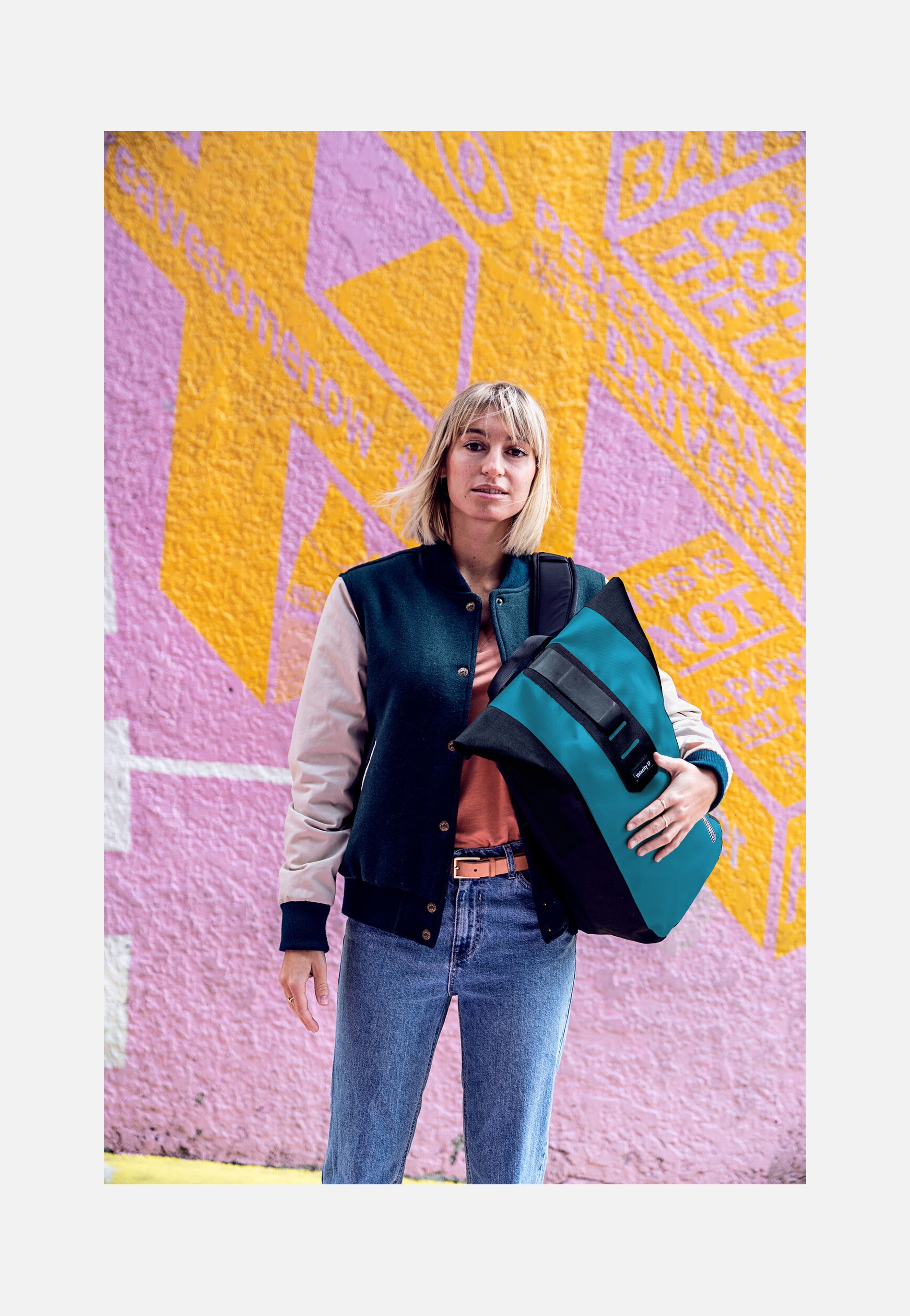 ORTLIEB - Velocity 17L Petrol-Black - Rolltop Backpack | Neutral-Image