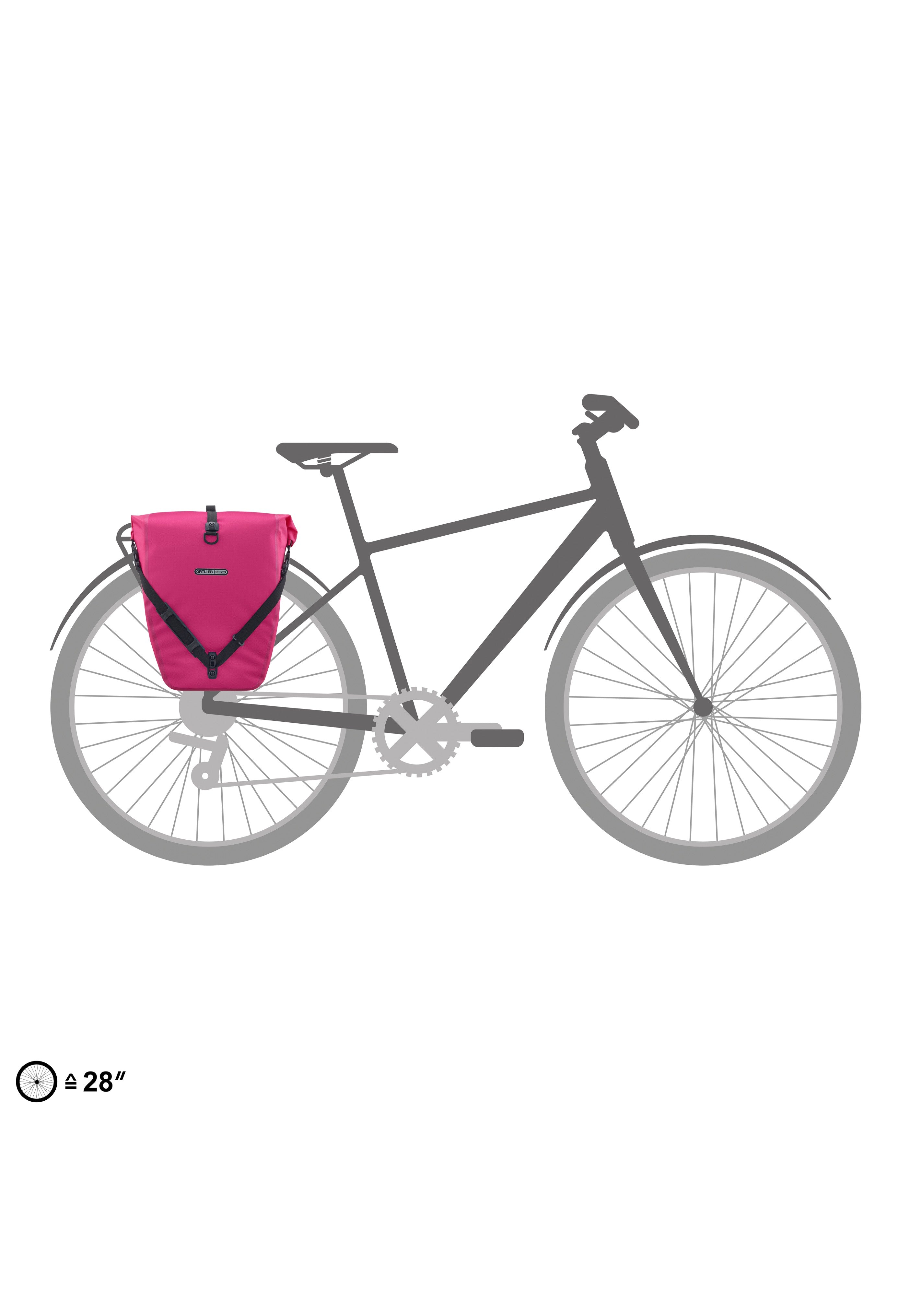 ORTLIEB Back-Roller Cyber QL2.1 Cyber Pink Fahrradtasche