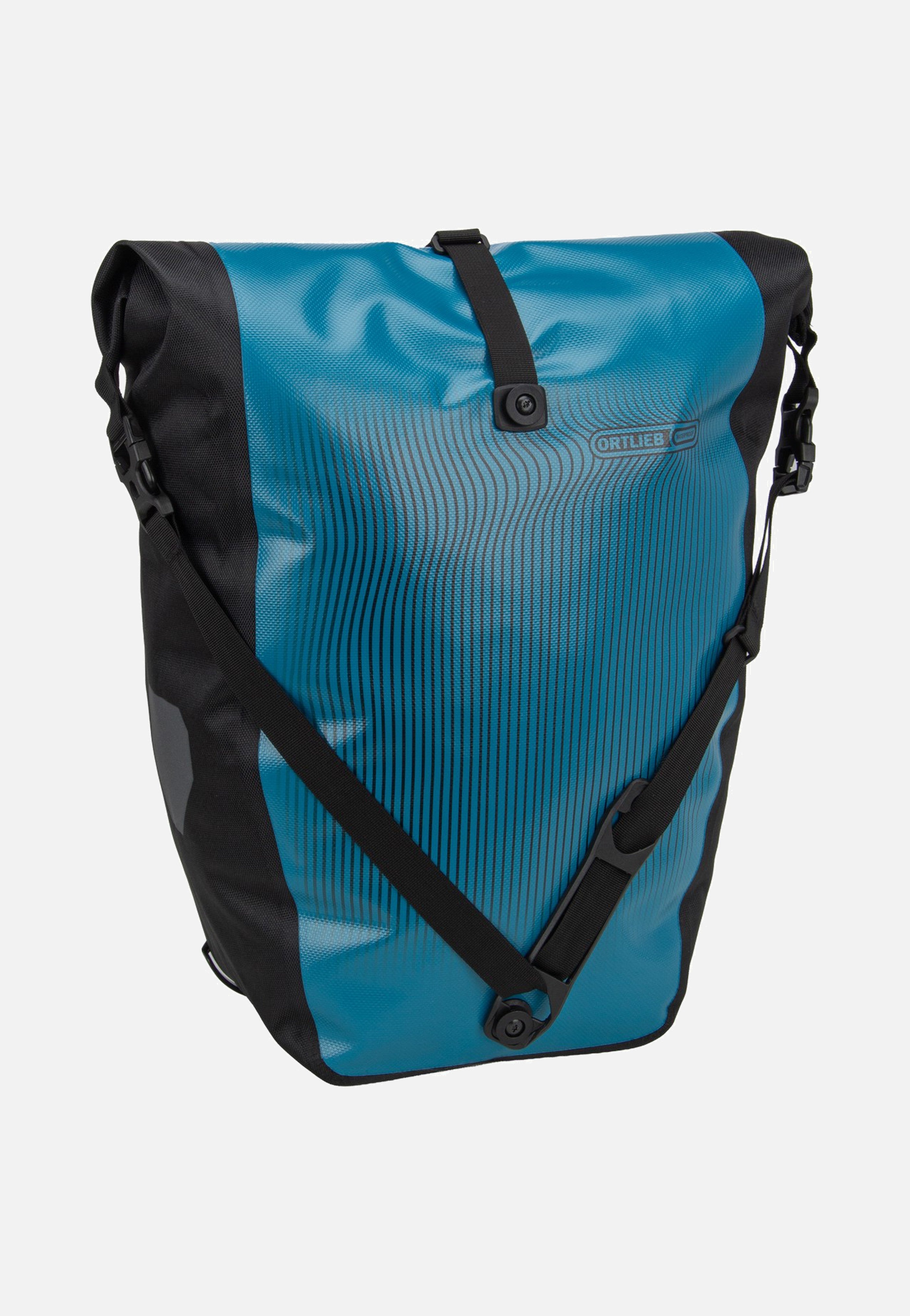 ORTLIEB - Back-Roller Design QL2.1 Wave Lines - Bike Bag | Neutral-Image