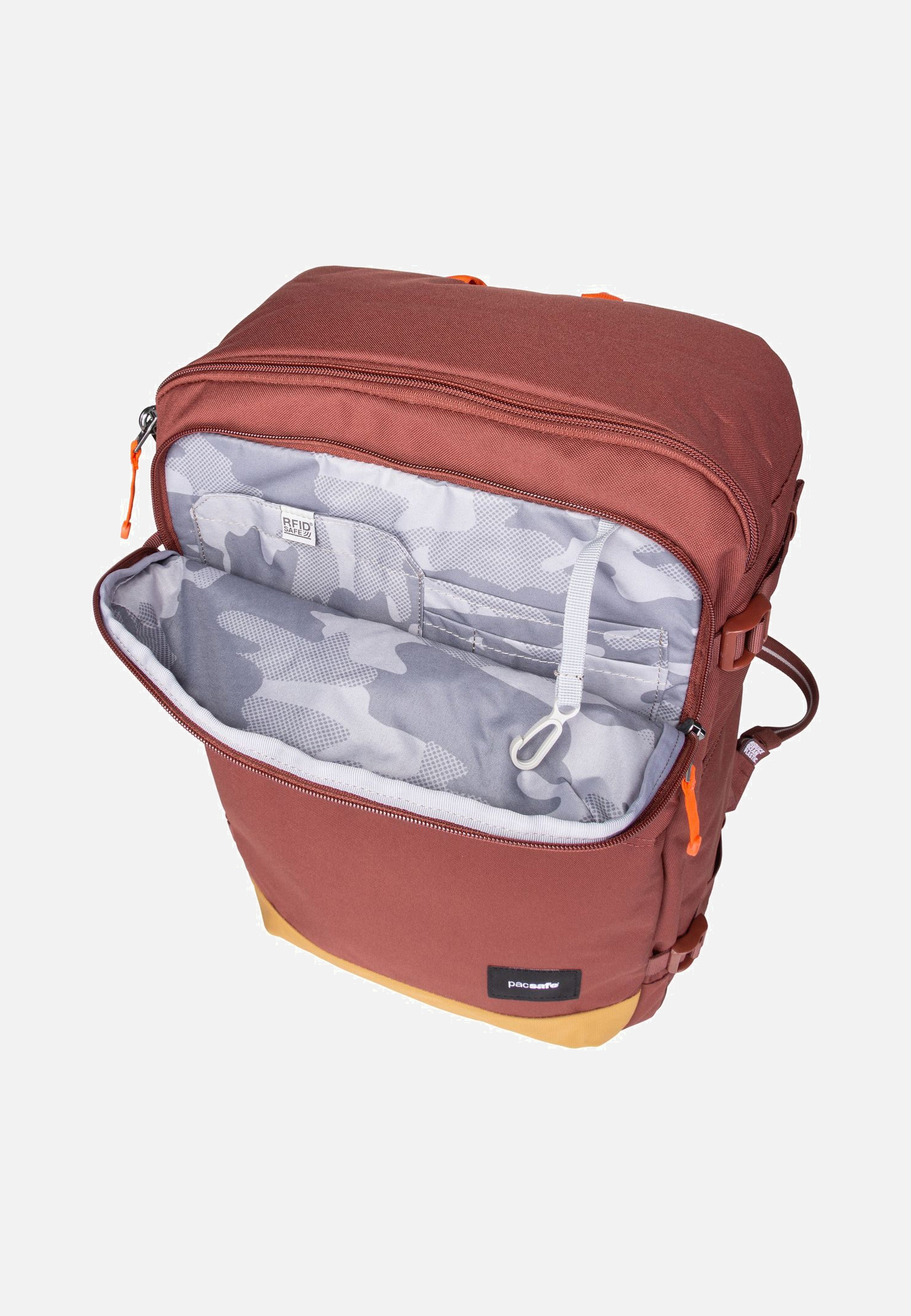 Pacsafe - GO 34L Carry-On Garnet Red - Travel Backpack | Neutral-Image