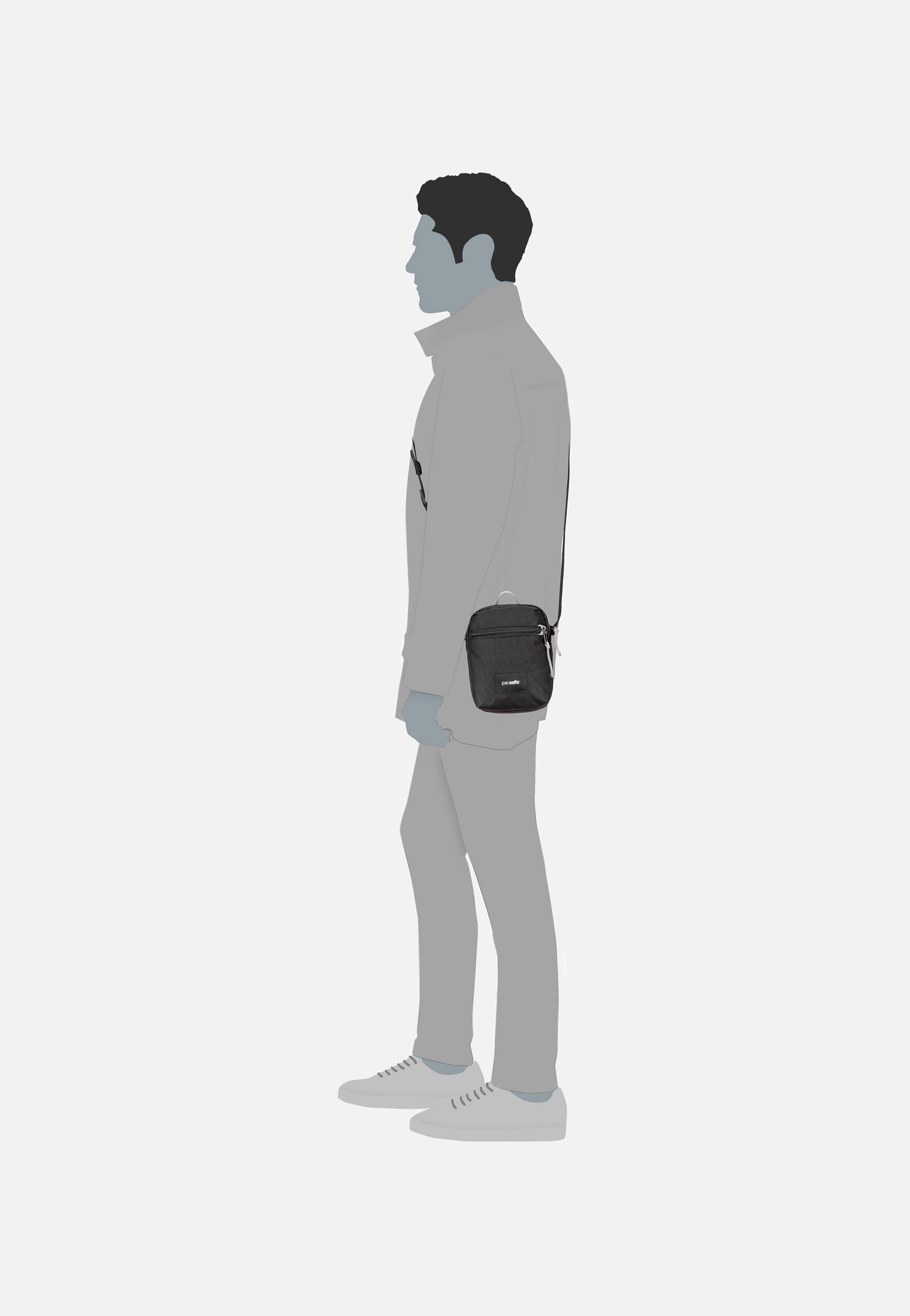 Pacsafe - GO Micro Jet Black - Shoulder Bag | Neutral-Image