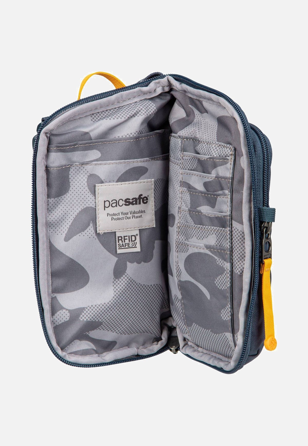Pacsafe GO Tech Coastal Blue Sling Bag