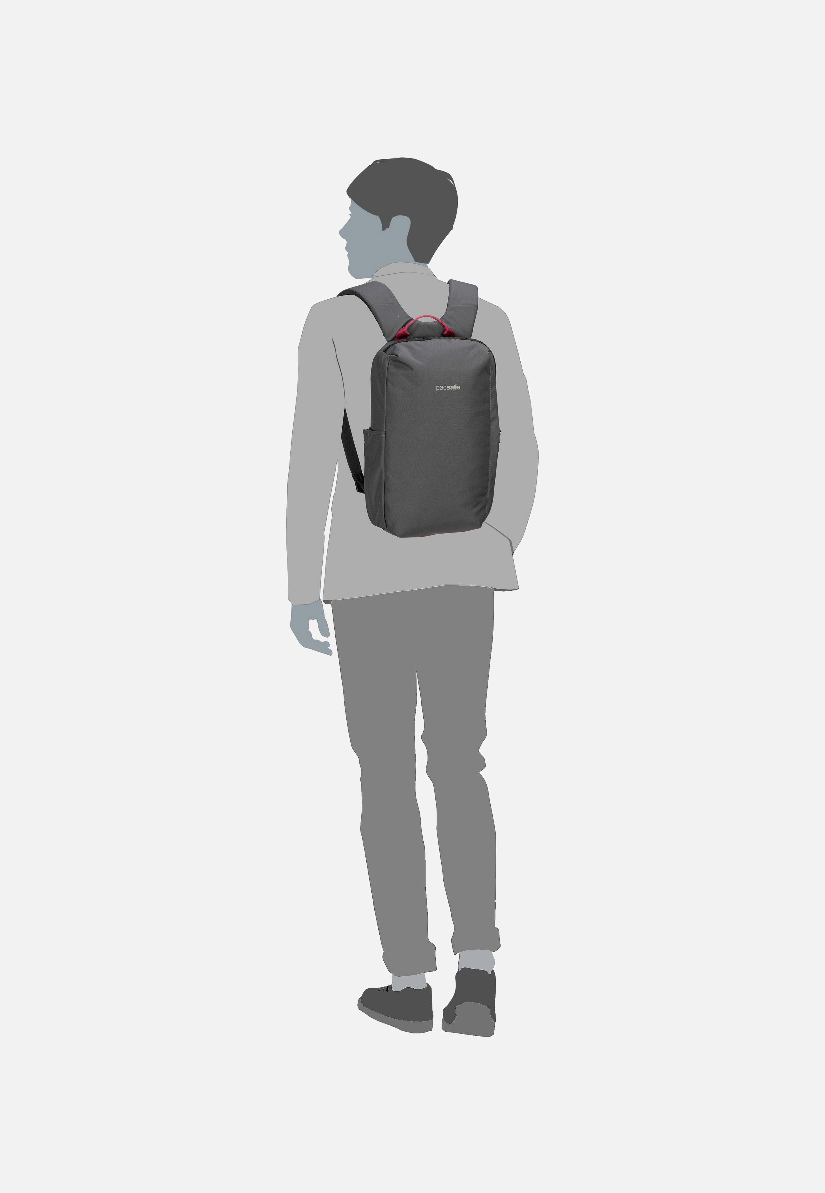 Pacsafe - X 13'' Commuter Slate - Backpack | Neutral-Image